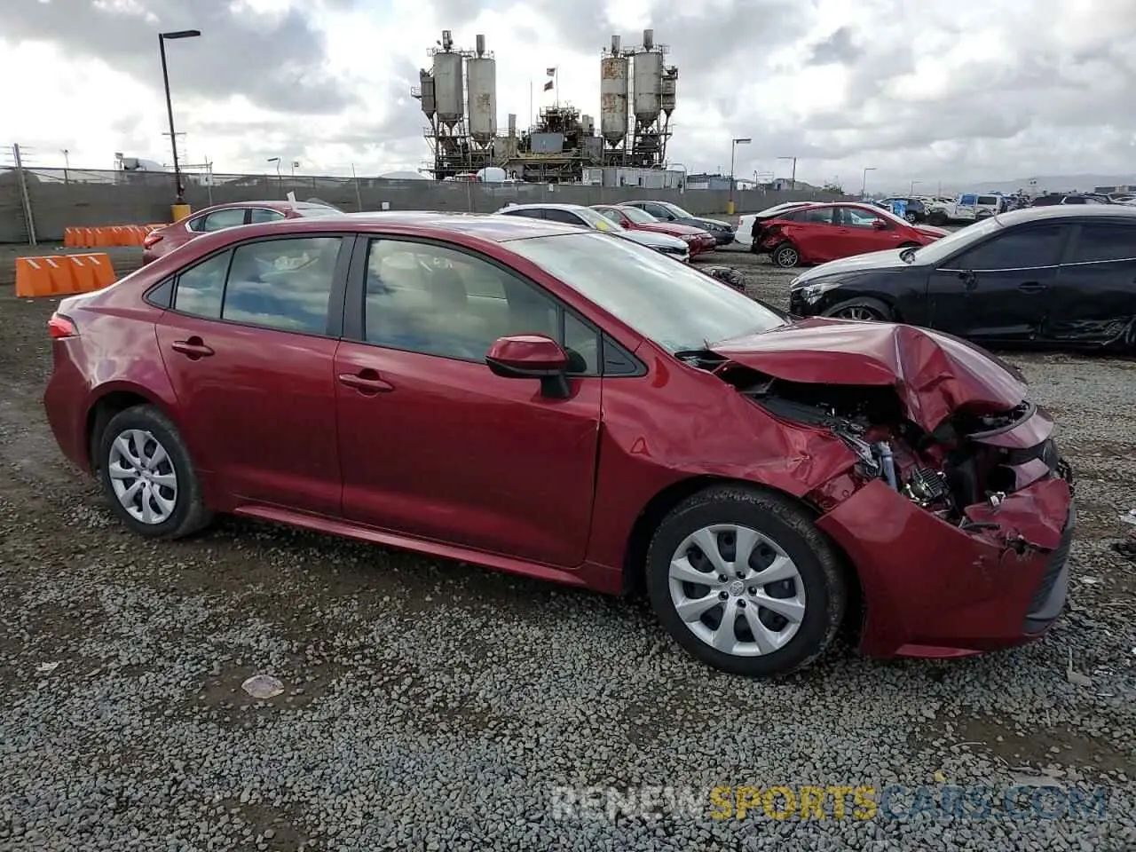 4 Photograph of a damaged car JTDBCMFE6RJ022828 TOYOTA COROLLA 2024