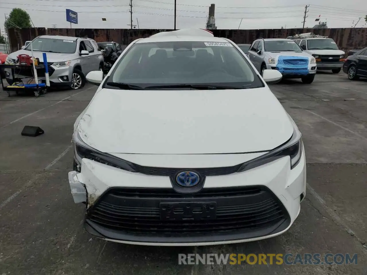 5 Photograph of a damaged car JTDBCMFE7R3030635 TOYOTA COROLLA 2024