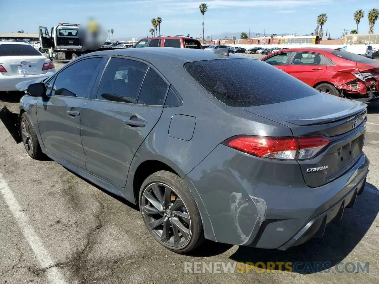 2 Фотография поврежденного автомобиля JTDBCMFE7R3039285 TOYOTA COROLLA 2024