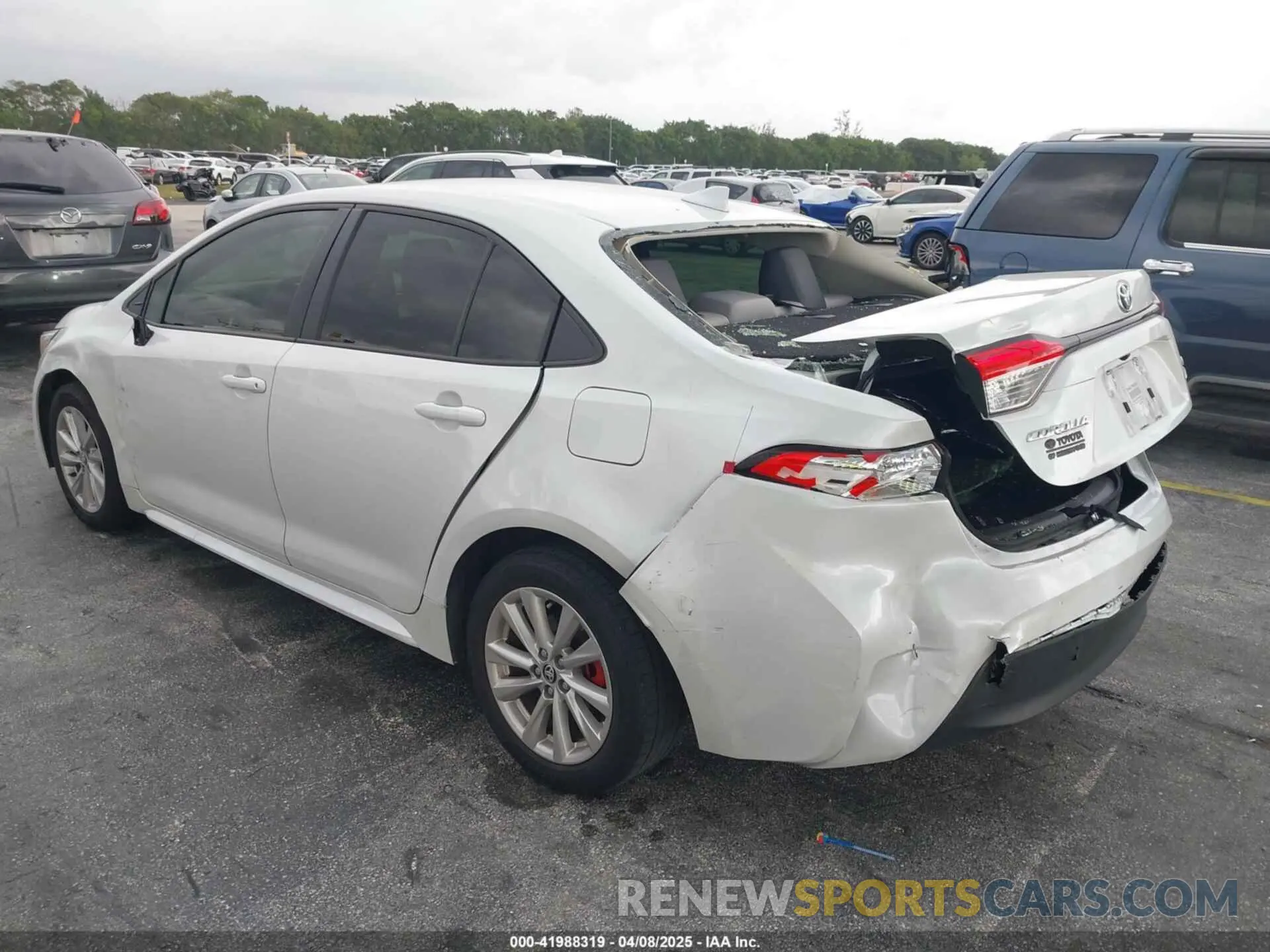 3 Photograph of a damaged car JTDBCMFE7R3046849 TOYOTA COROLLA 2024