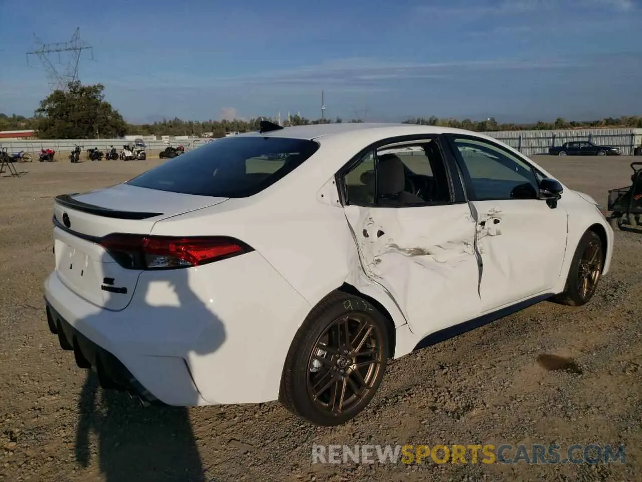 3 Photograph of a damaged car JTDBCMFE7R3066017 TOYOTA COROLLA 2024