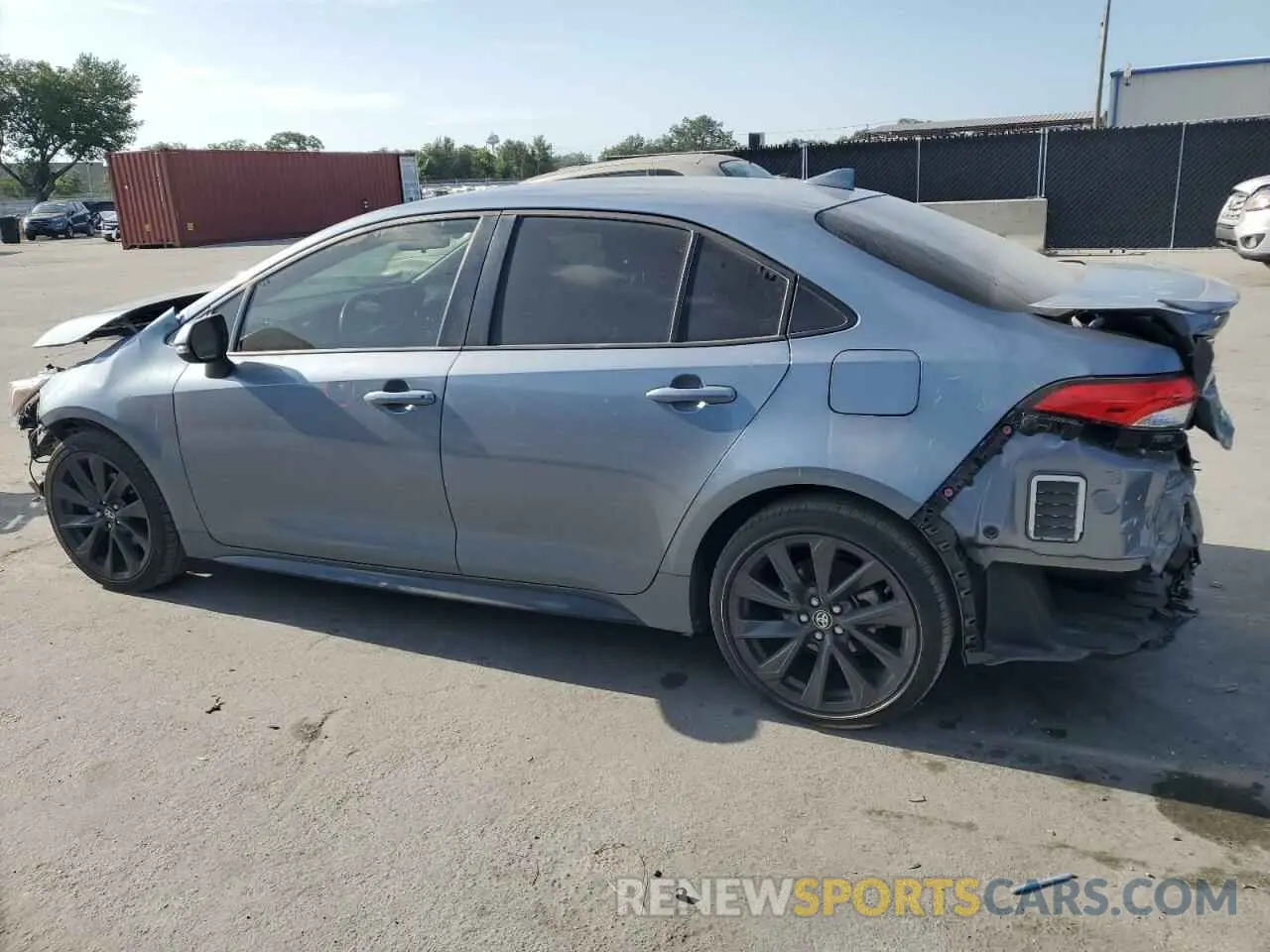 2 Photograph of a damaged car JTDBCMFE7RJ016035 TOYOTA COROLLA 2024