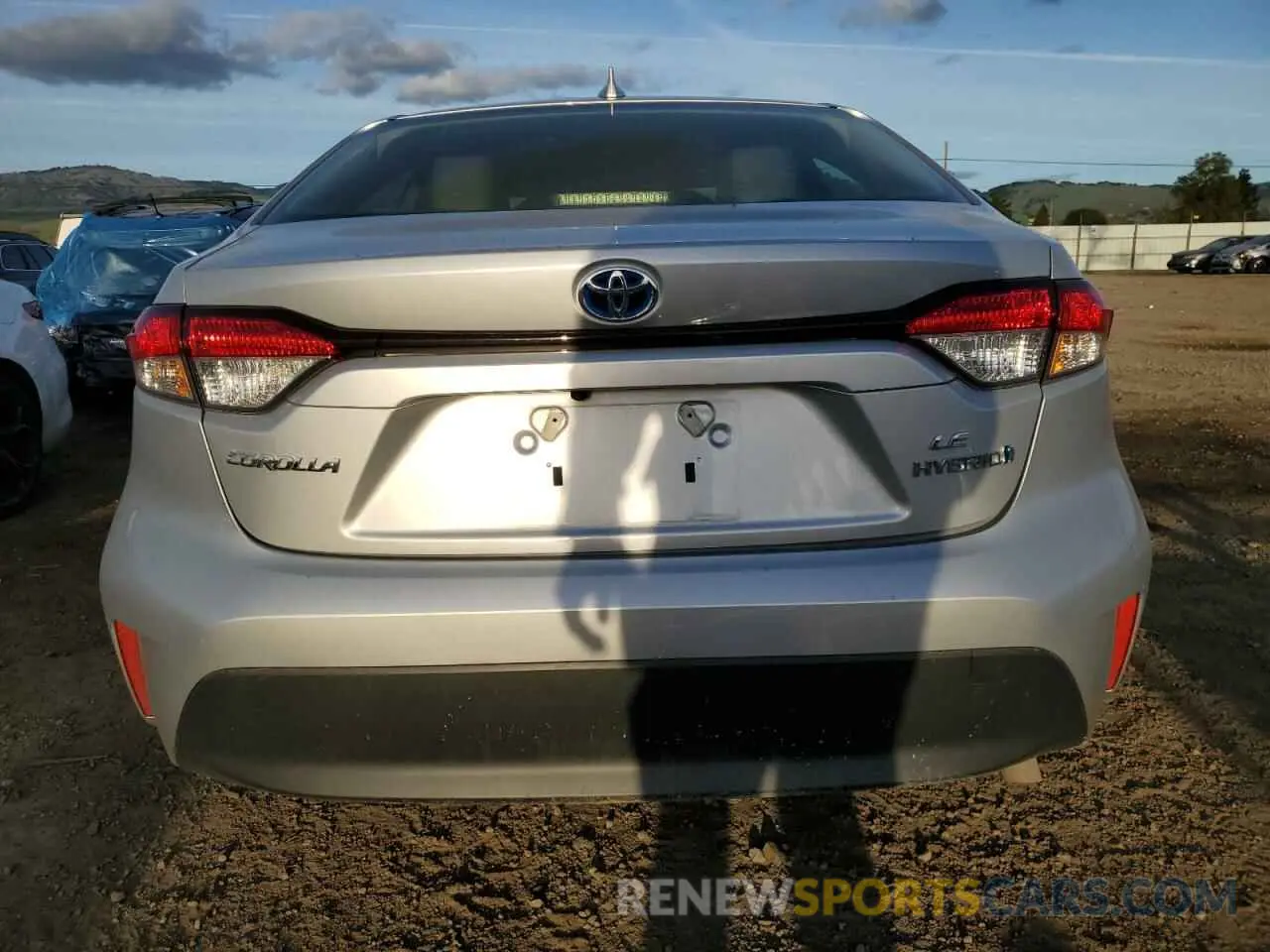 6 Фотография поврежденного автомобиля JTDBCMFE8R3031289 TOYOTA COROLLA 2024