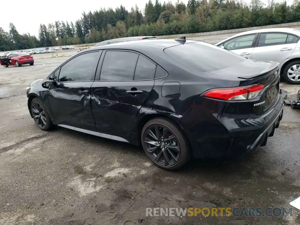2 Photograph of a damaged car JTDBCMFE8R3031342 TOYOTA COROLLA 2024
