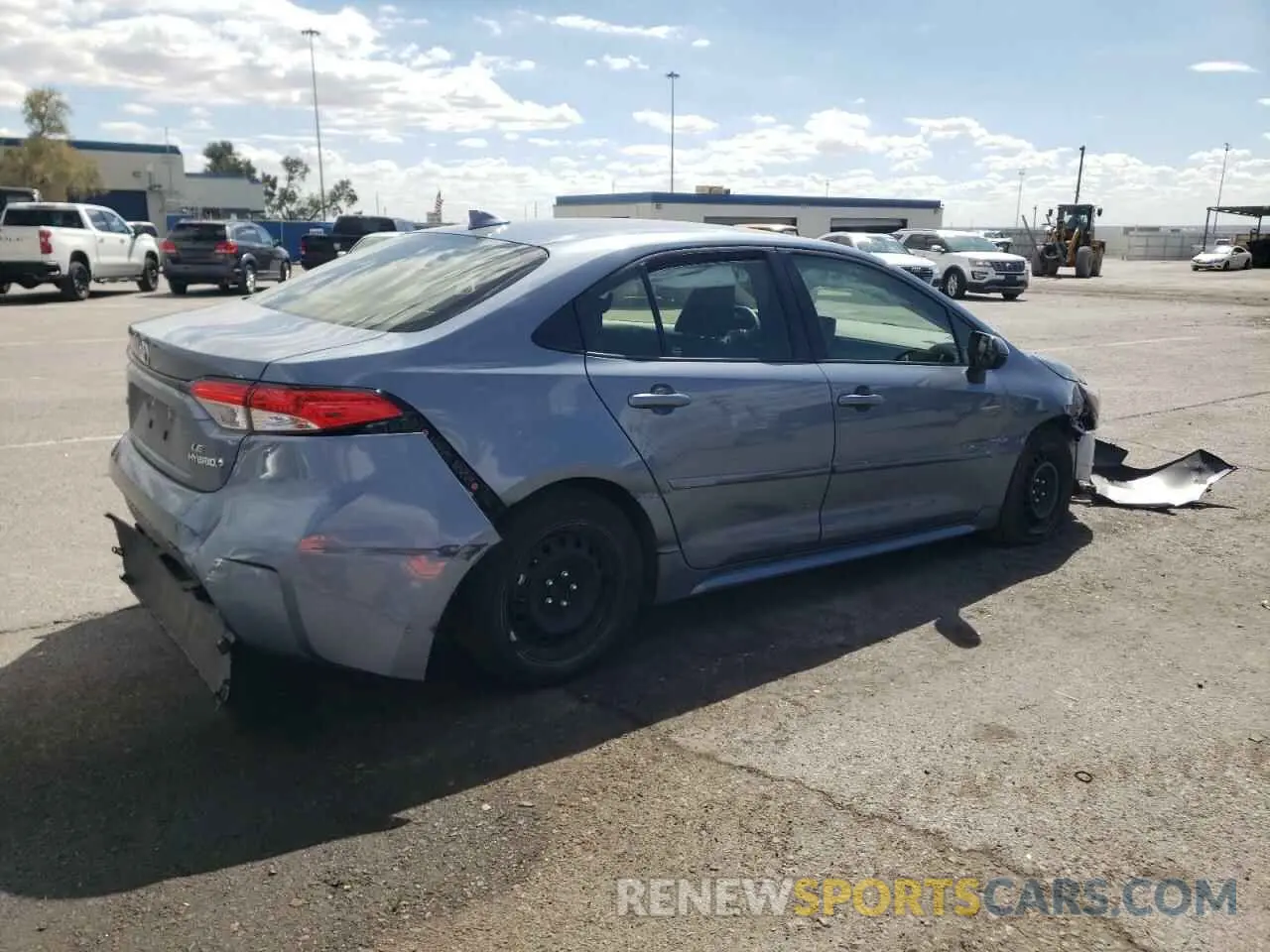 3 Photograph of a damaged car JTDBCMFE8R3040980 TOYOTA COROLLA 2024