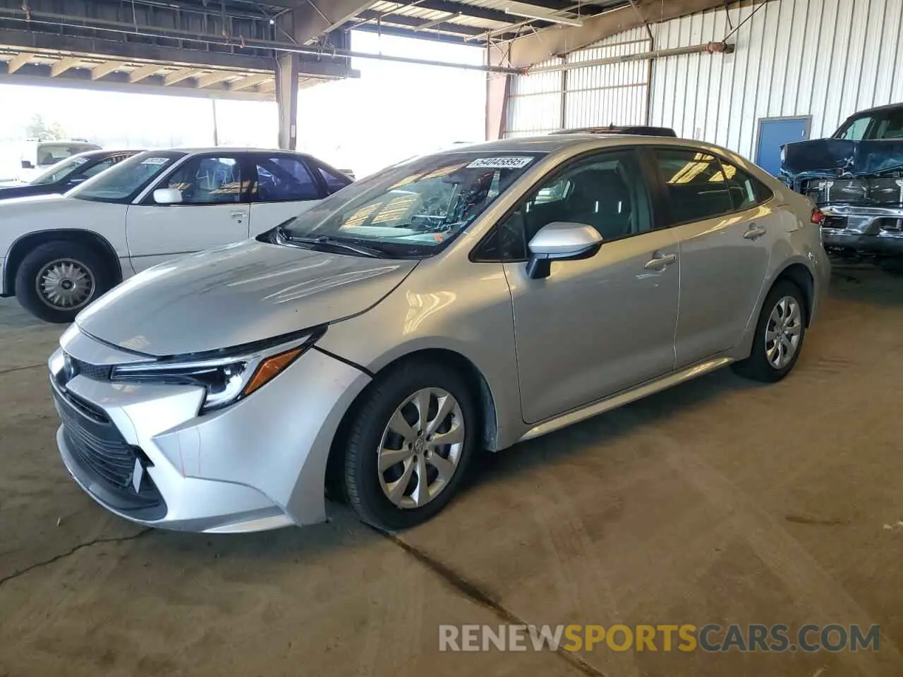 1 Photograph of a damaged car JTDBCMFE8R3043829 TOYOTA COROLLA 2024