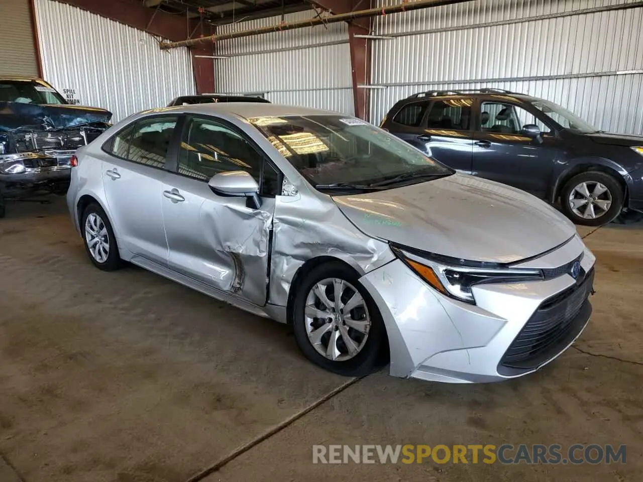 4 Photograph of a damaged car JTDBCMFE8R3043829 TOYOTA COROLLA 2024