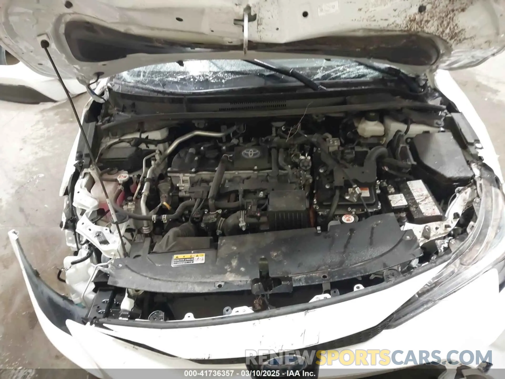 10 Photograph of a damaged car JTDBCMFE8R3049484 TOYOTA COROLLA 2024