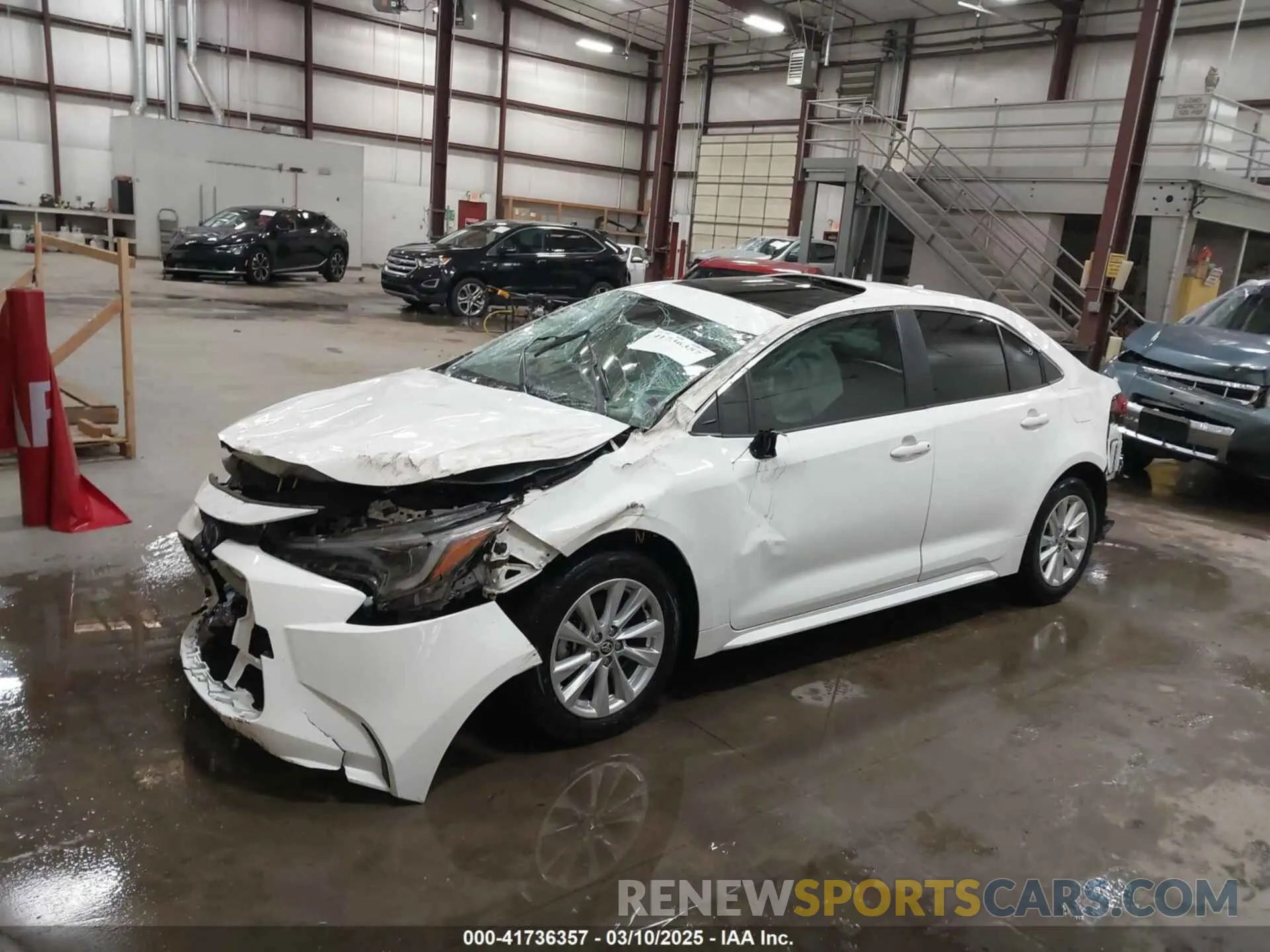 2 Photograph of a damaged car JTDBCMFE8R3049484 TOYOTA COROLLA 2024