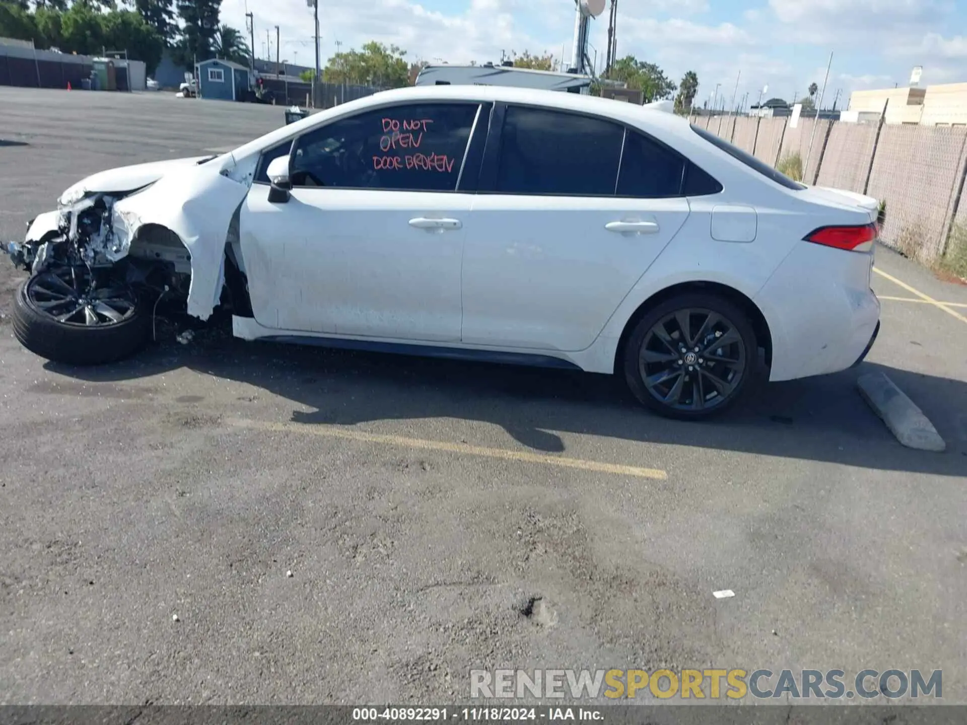 14 Photograph of a damaged car JTDBCMFE8R3062977 TOYOTA COROLLA 2024