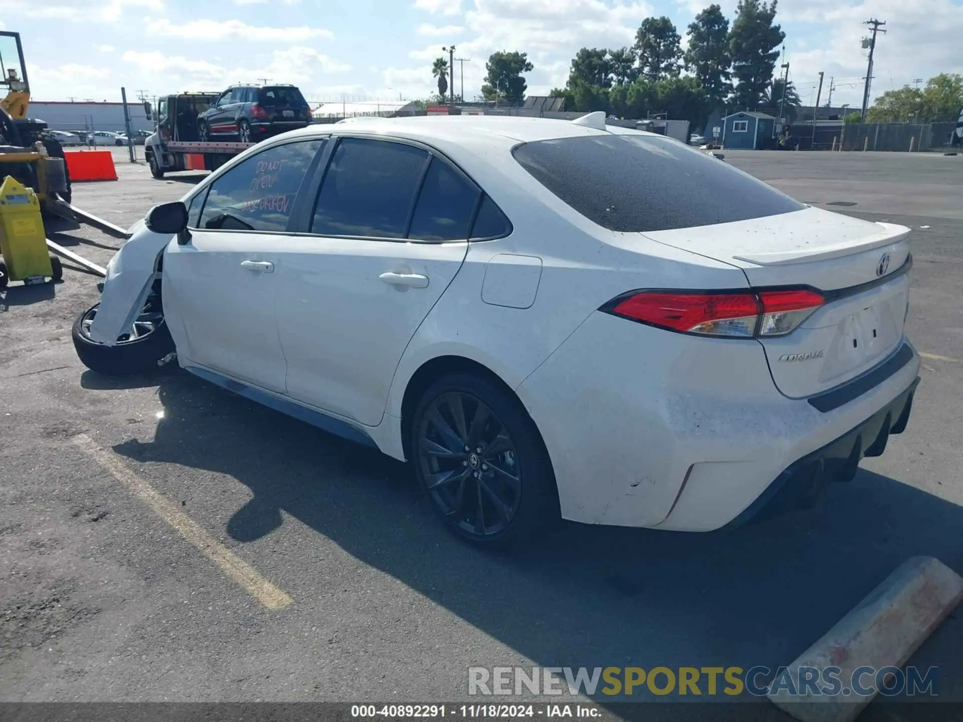 3 Photograph of a damaged car JTDBCMFE8R3062977 TOYOTA COROLLA 2024