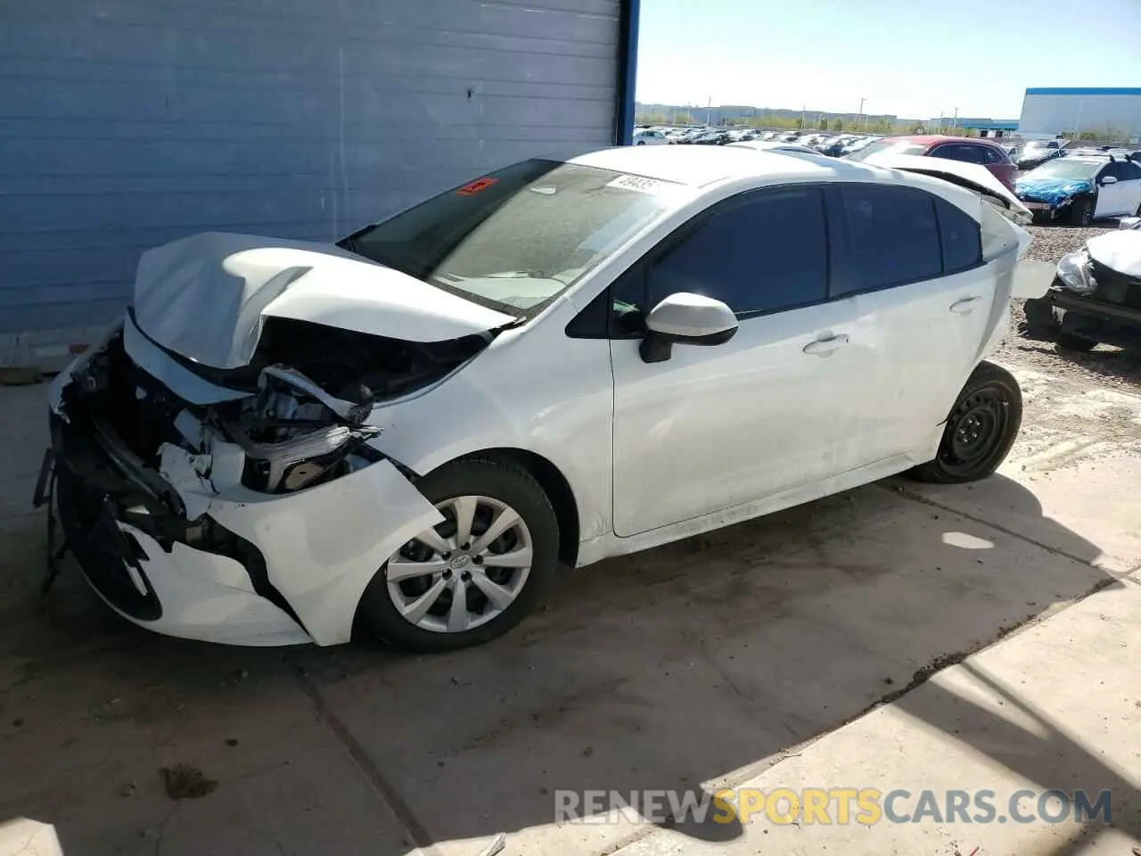 1 Photograph of a damaged car JTDBCMFE8RJ031191 TOYOTA COROLLA 2024