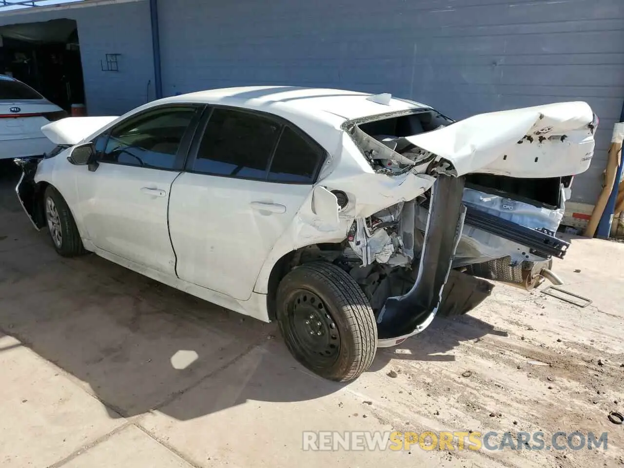 2 Photograph of a damaged car JTDBCMFE8RJ031191 TOYOTA COROLLA 2024