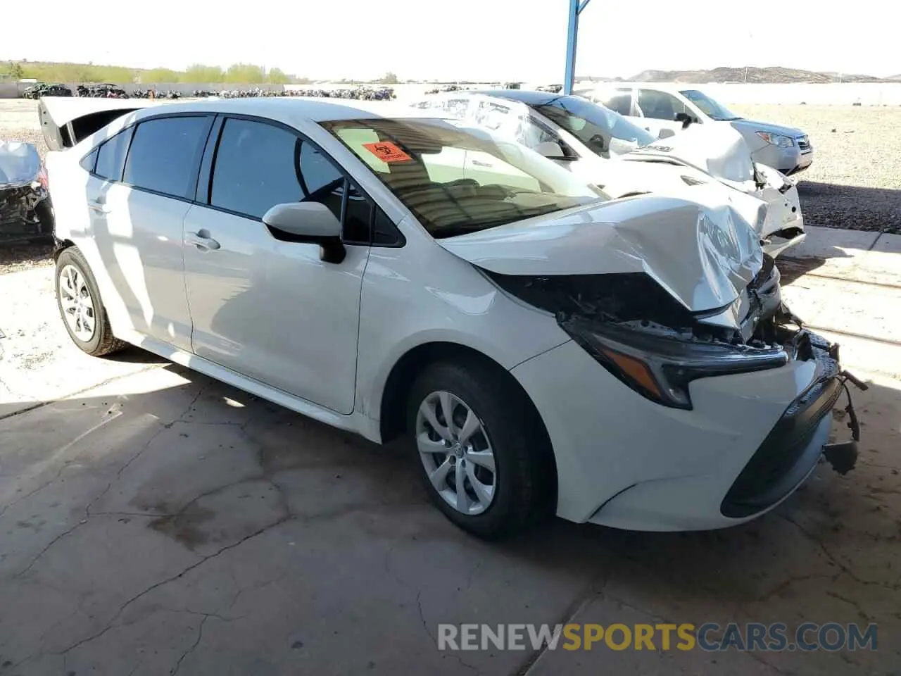 4 Photograph of a damaged car JTDBCMFE8RJ031191 TOYOTA COROLLA 2024