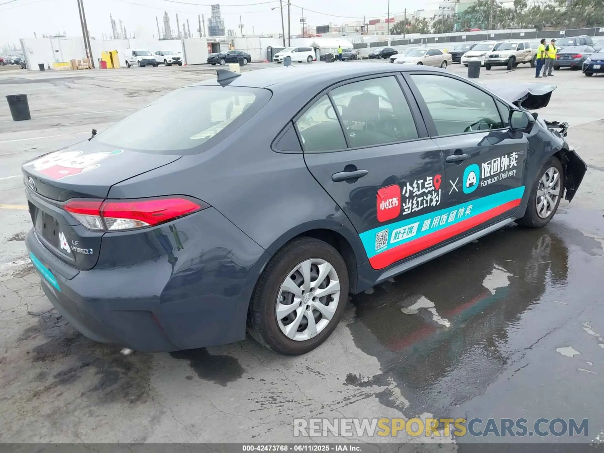 4 Photograph of a damaged car JTDBCMFE9R3055780 TOYOTA COROLLA 2024