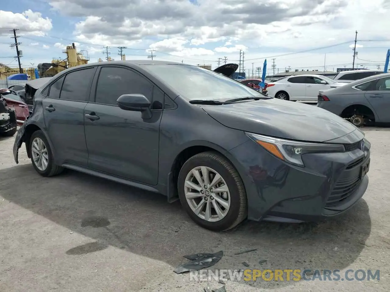 4 Photograph of a damaged car JTDBCMFE9R3068299 TOYOTA COROLLA 2024