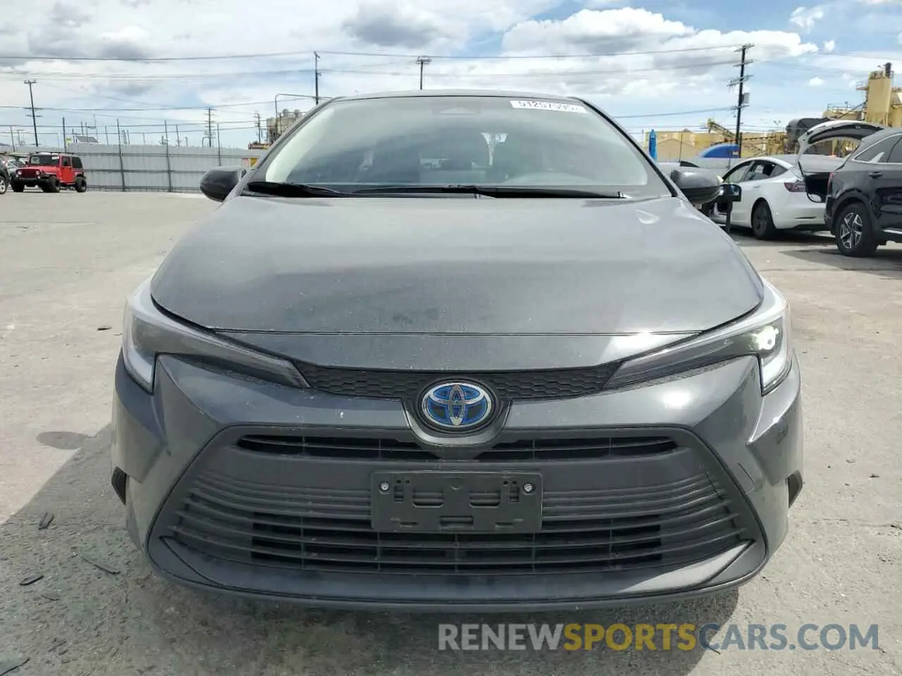 5 Photograph of a damaged car JTDBCMFE9R3068299 TOYOTA COROLLA 2024