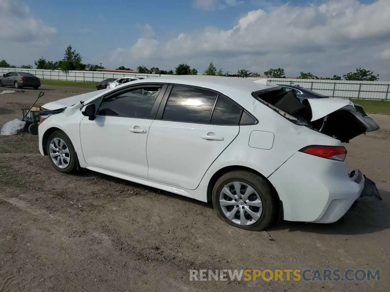 2 Photograph of a damaged car JTDBCMFE9R3068500 TOYOTA COROLLA 2024