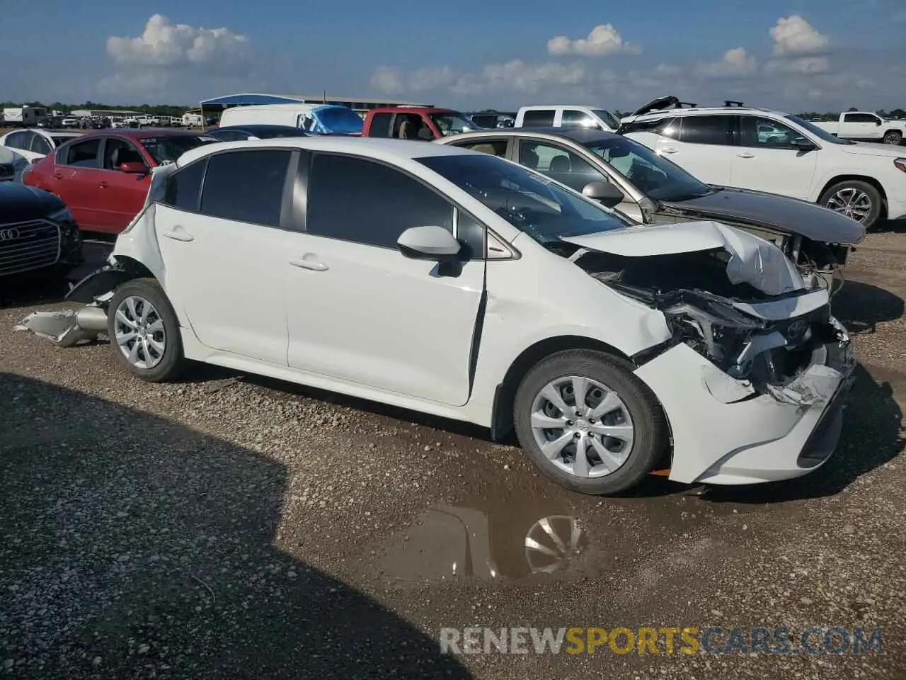 4 Photograph of a damaged car JTDBCMFE9R3068500 TOYOTA COROLLA 2024
