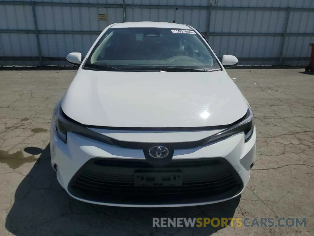 5 Фотография поврежденного автомобиля JTDBCMFE9RJ024668 TOYOTA COROLLA 2024