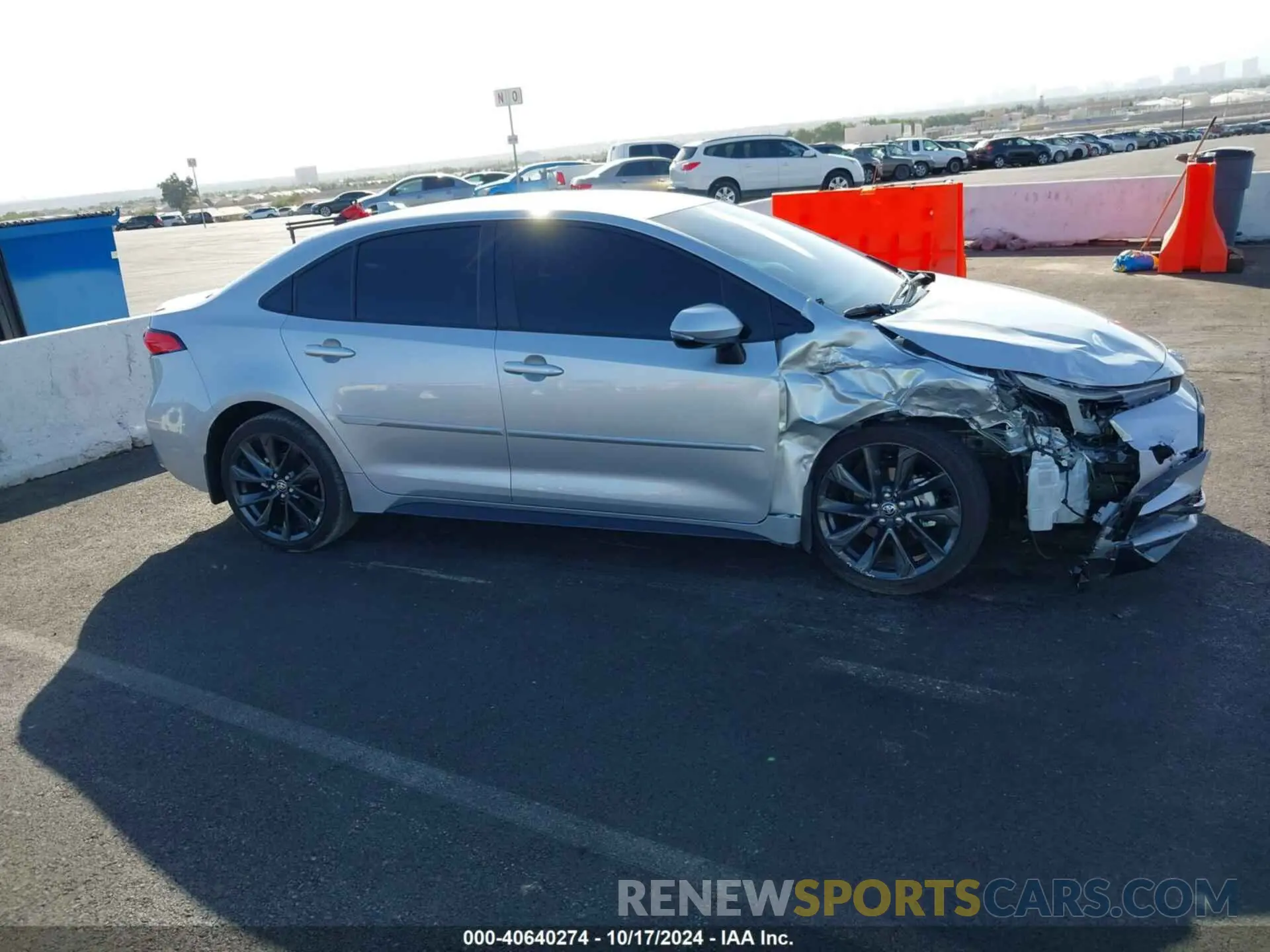 14 Photograph of a damaged car JTDBCMFEXR3040849 TOYOTA COROLLA 2024