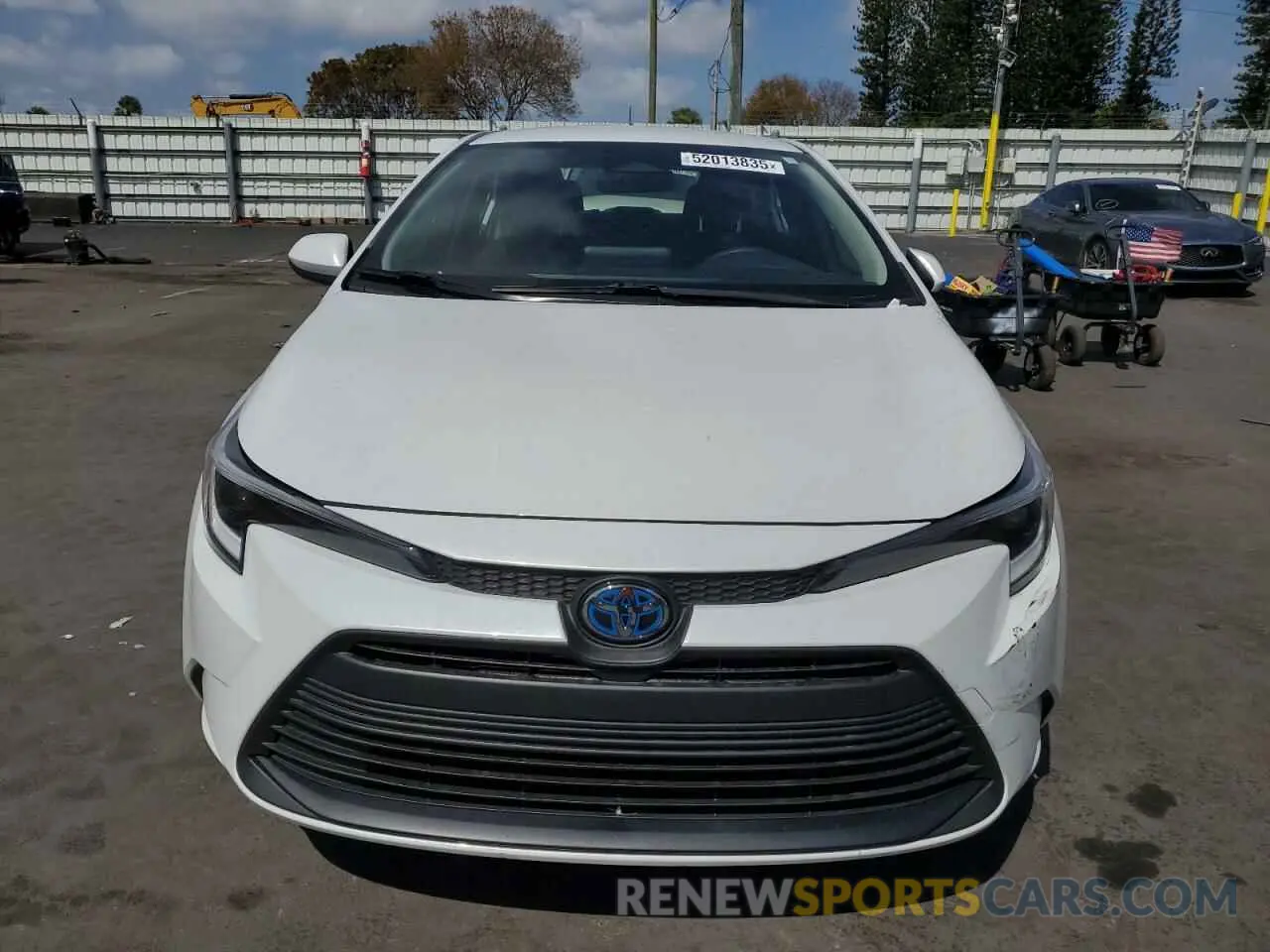 5 Фотография поврежденного автомобиля JTDBCMFEXR3054184 TOYOTA COROLLA 2024