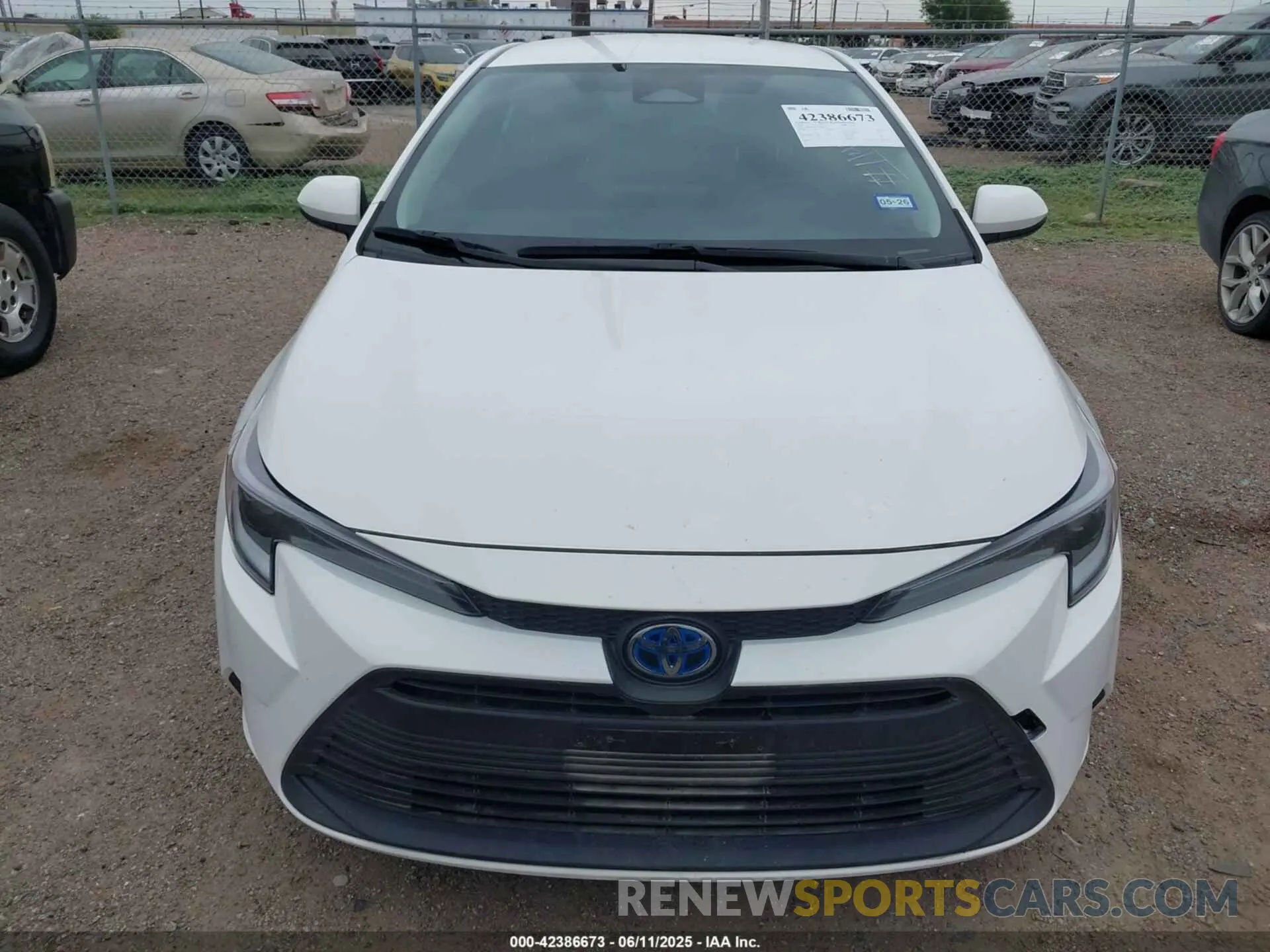6 Photograph of a damaged car JTDBCMFEXR3054850 TOYOTA COROLLA 2024