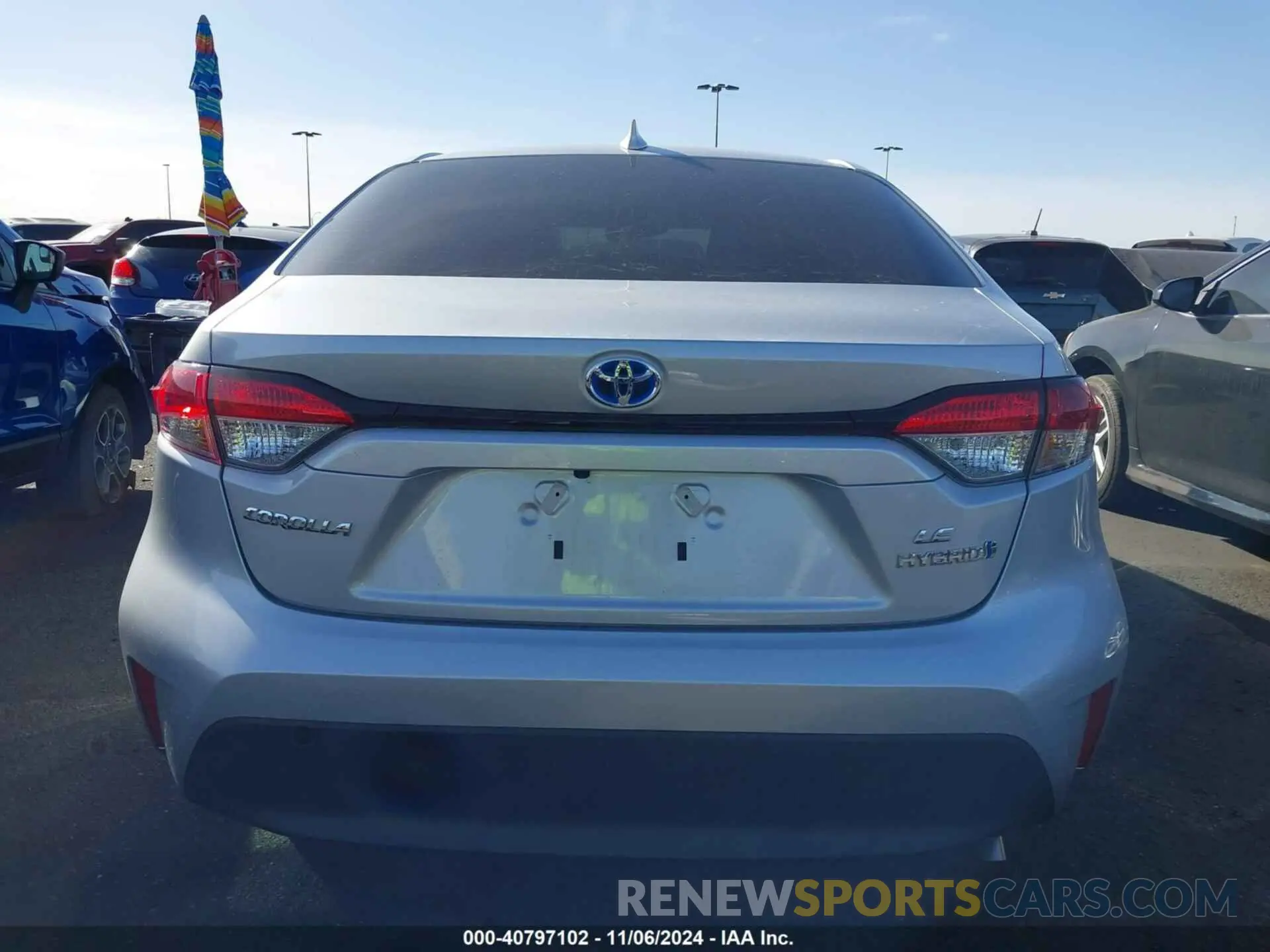 17 Photograph of a damaged car JTDBCMFEXR3062463 TOYOTA COROLLA 2024