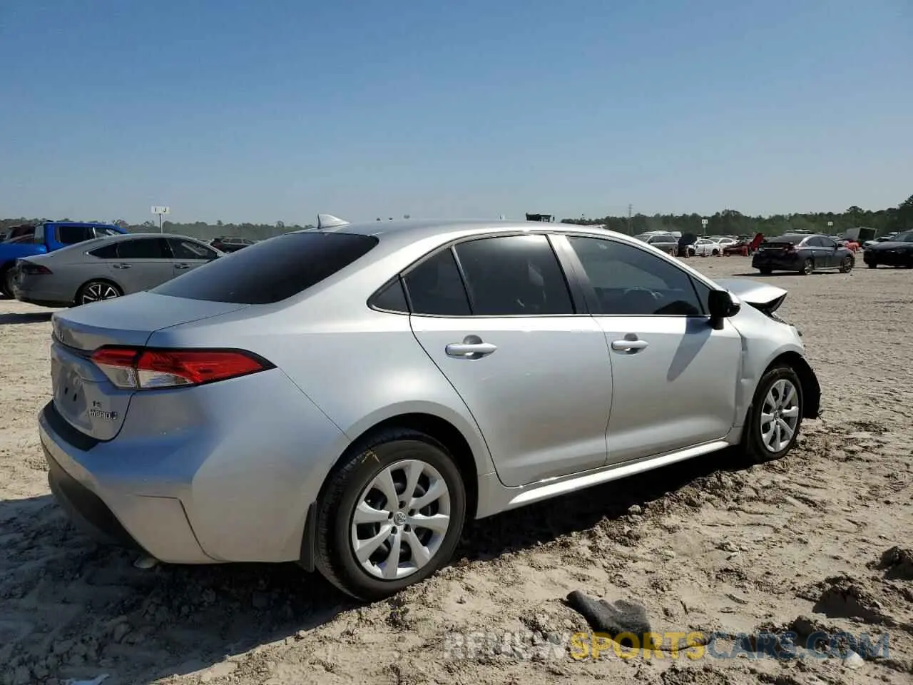 3 Фотография поврежденного автомобиля JTDBCMFEXR3067517 TOYOTA COROLLA 2024