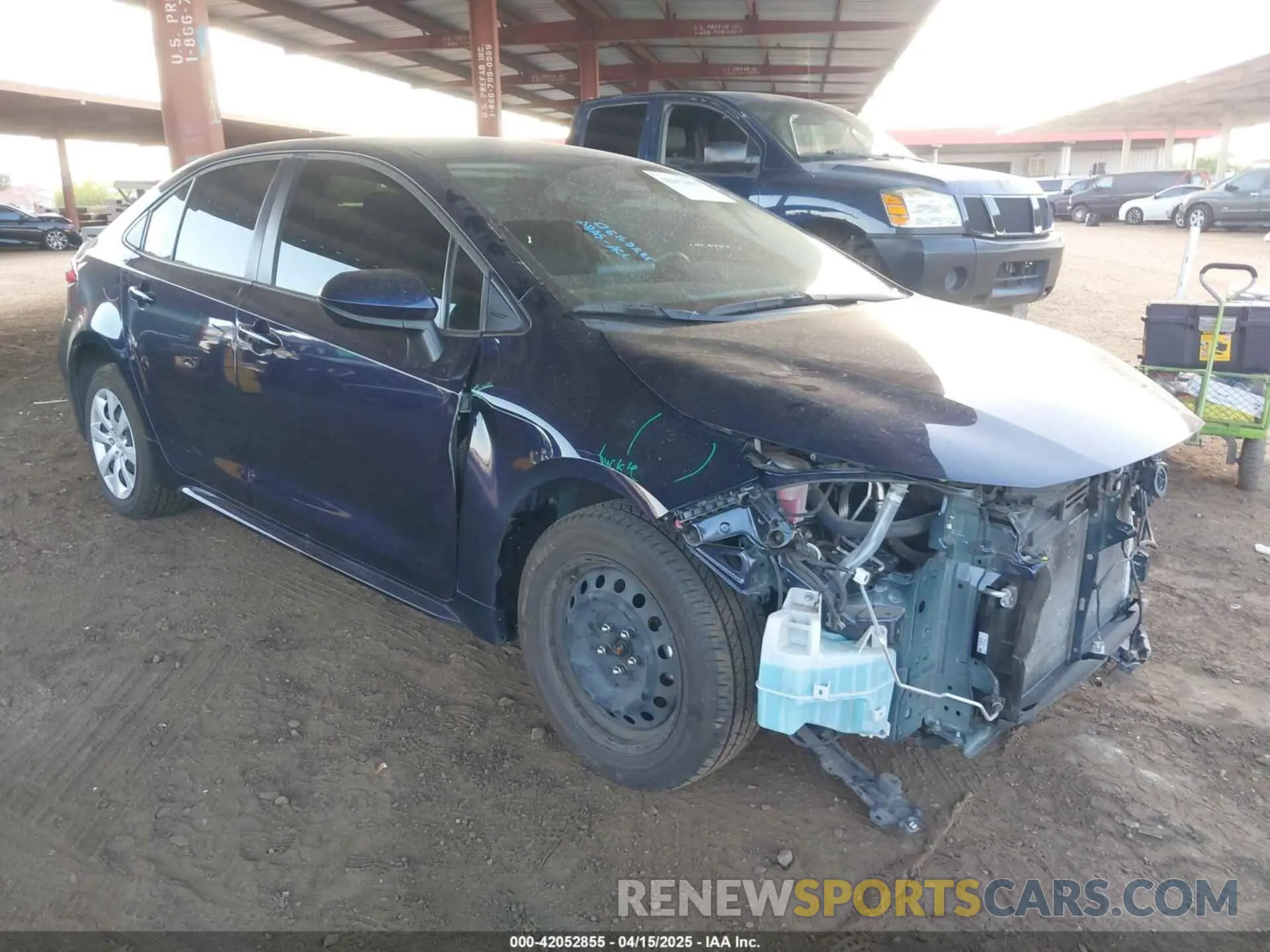 1 Photograph of a damaged car JTDBCMFEXRJ024050 TOYOTA COROLLA 2024