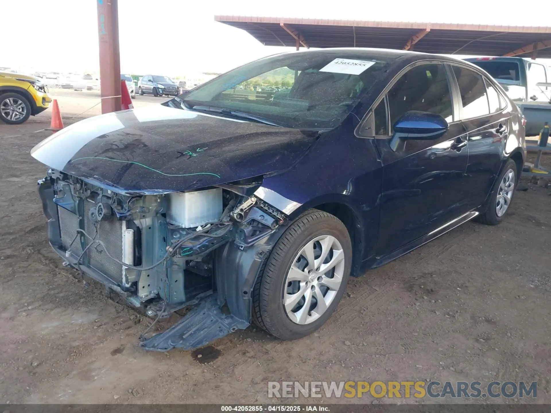 2 Photograph of a damaged car JTDBCMFEXRJ024050 TOYOTA COROLLA 2024