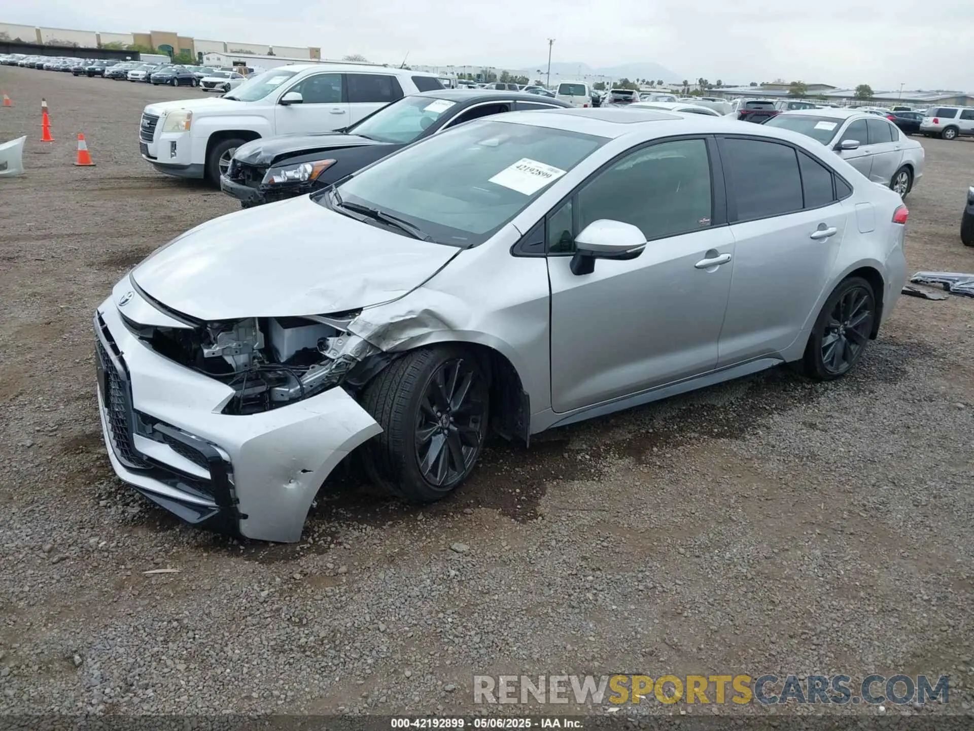 2 Фотография поврежденного автомобиля JTDBCMFEXRJ036067 TOYOTA COROLLA 2024