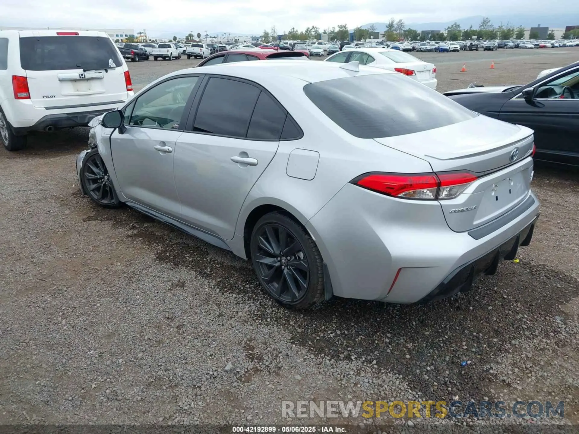 3 Фотография поврежденного автомобиля JTDBCMFEXRJ036067 TOYOTA COROLLA 2024