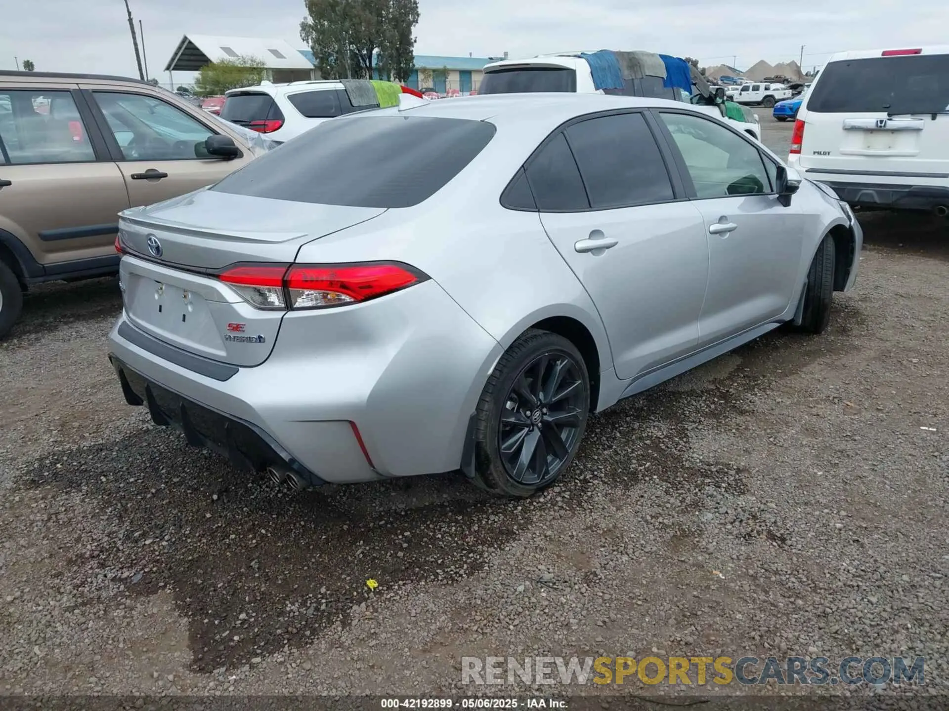 4 Фотография поврежденного автомобиля JTDBCMFEXRJ036067 TOYOTA COROLLA 2024
