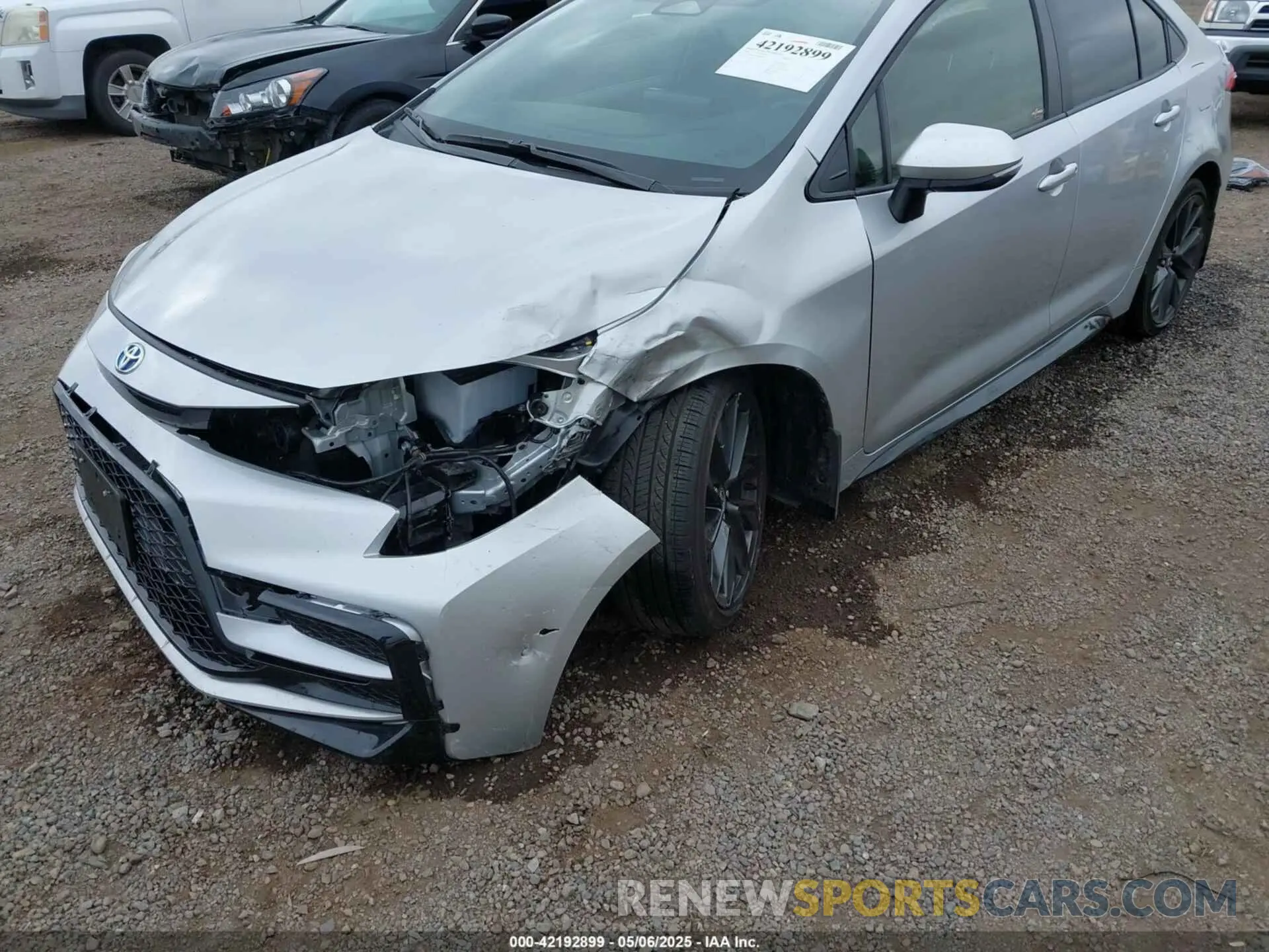 6 Фотография поврежденного автомобиля JTDBCMFEXRJ036067 TOYOTA COROLLA 2024