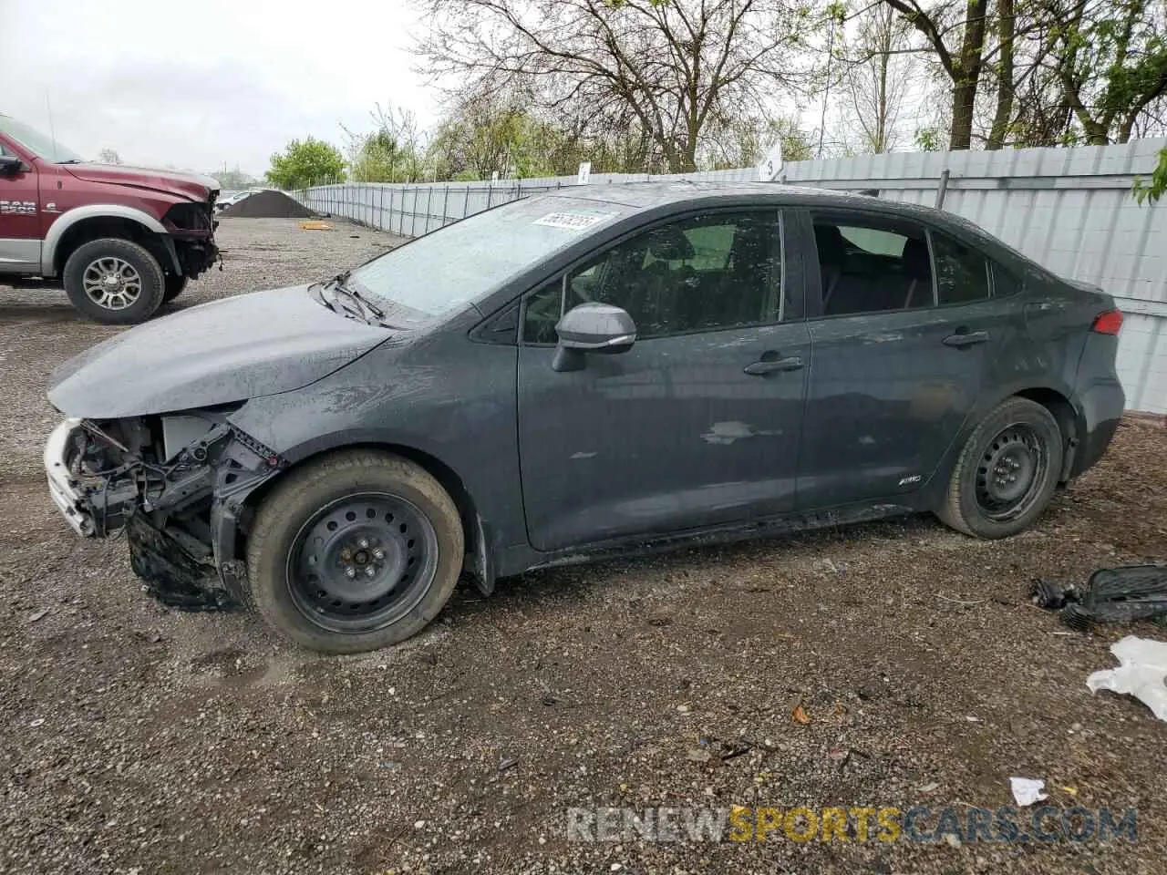 1 Photograph of a damaged car JTDBDMHE0R3008308 TOYOTA COROLLA 2024