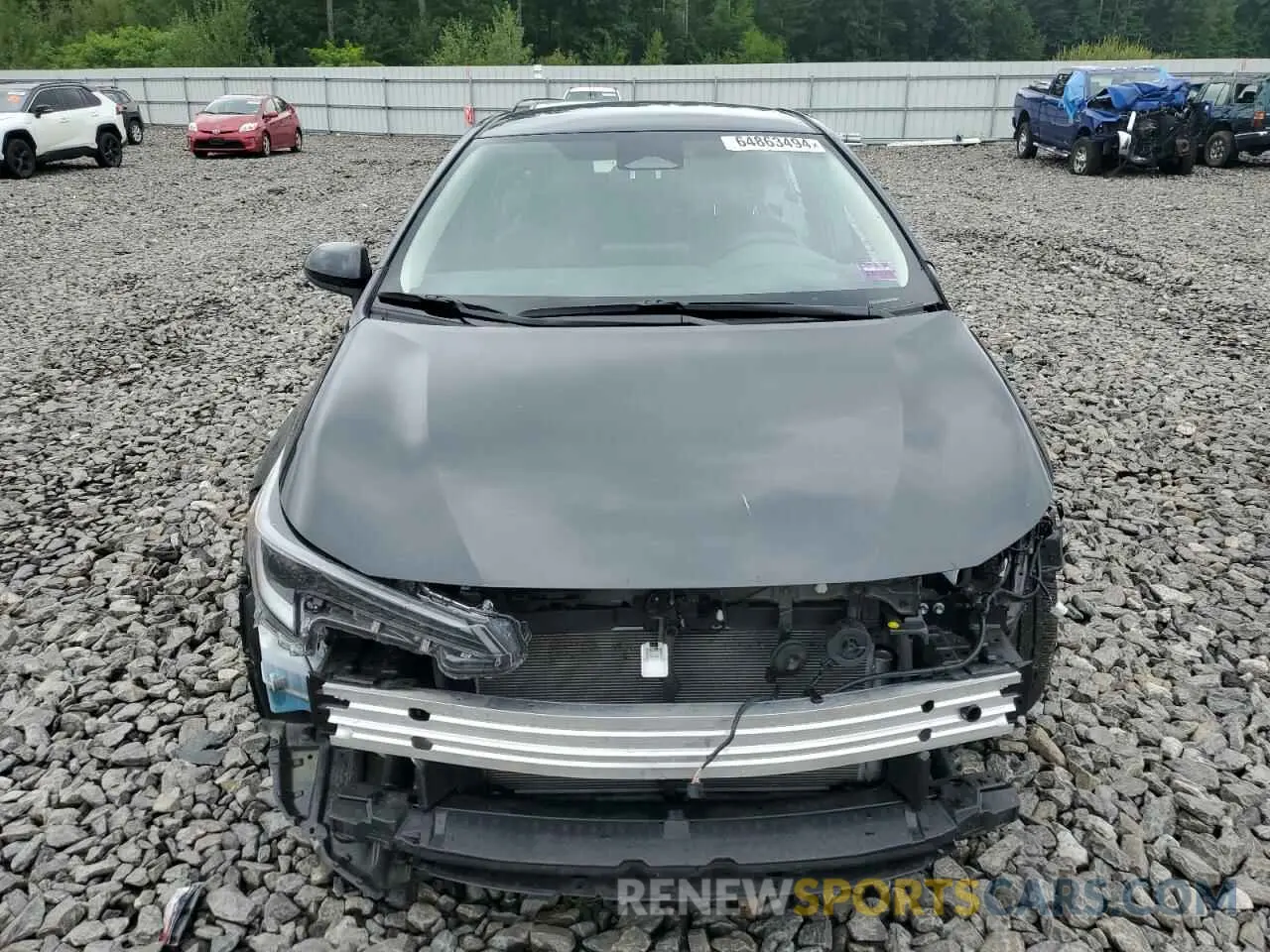 5 Фотография поврежденного автомобиля JTDBDMHE0R3013279 TOYOTA COROLLA 2024
