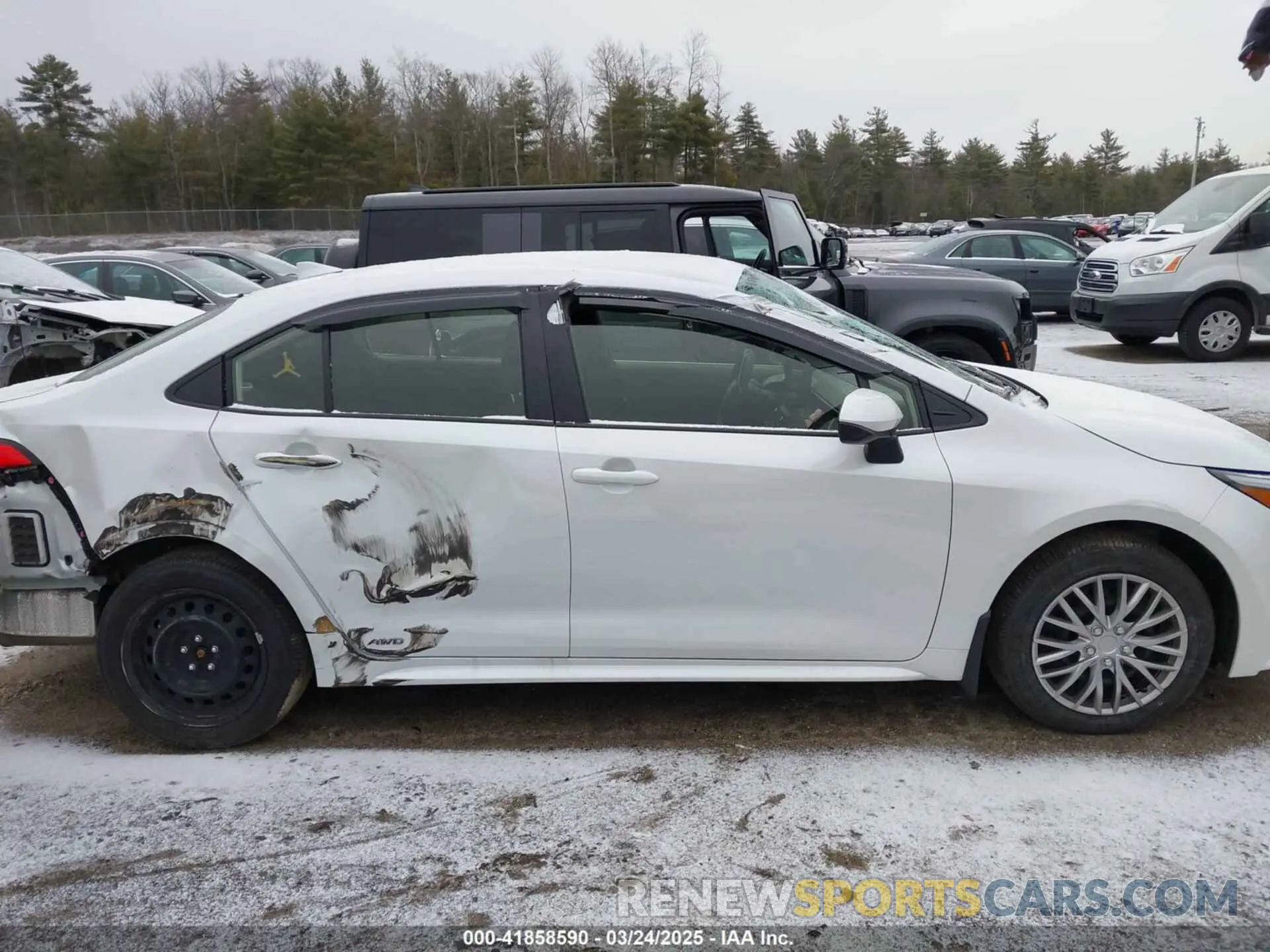 13 Фотография поврежденного автомобиля JTDBDMHE0R3016330 TOYOTA COROLLA 2024