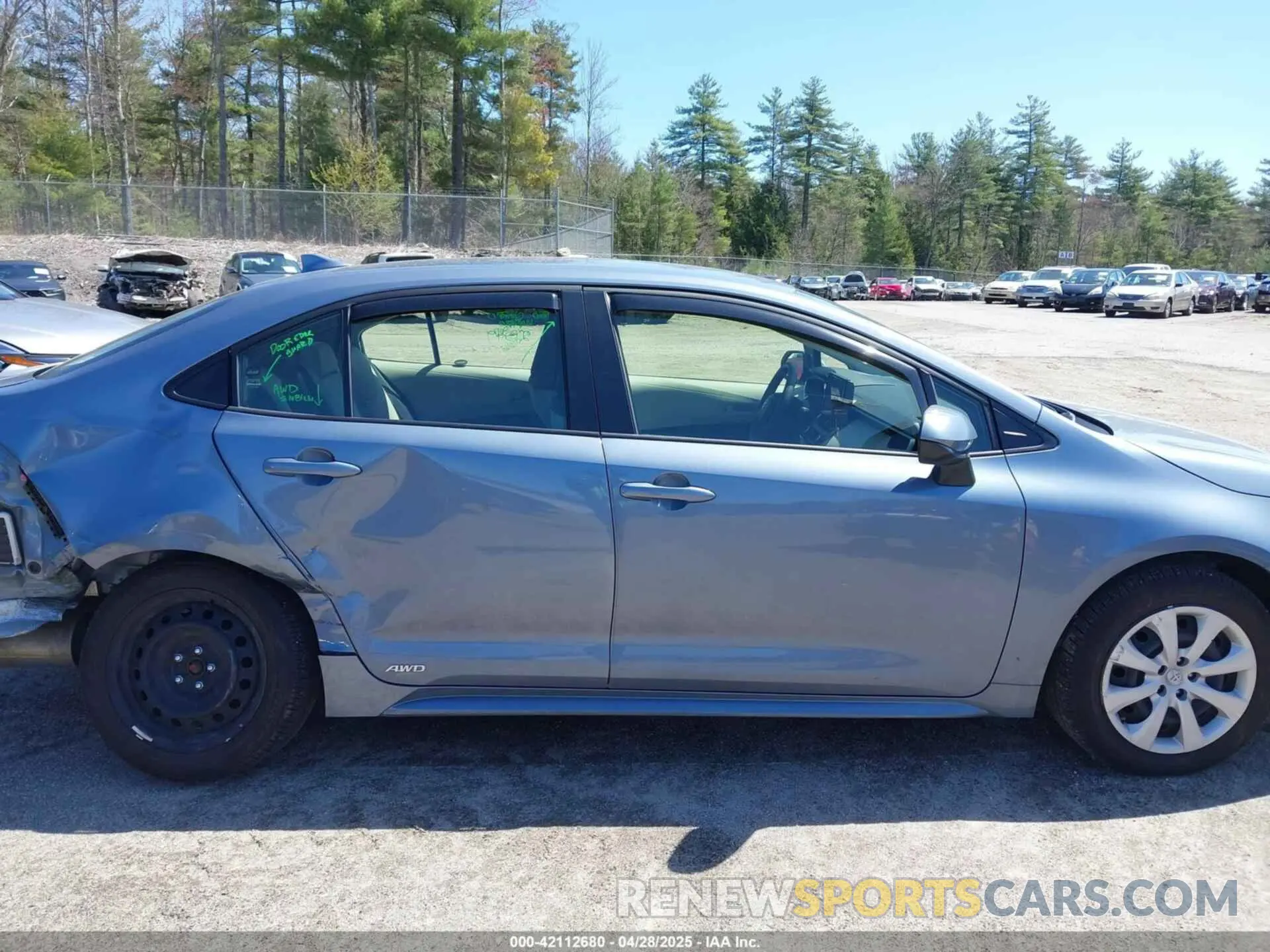 13 Photograph of a damaged car JTDBDMHE2R3014367 TOYOTA COROLLA 2024