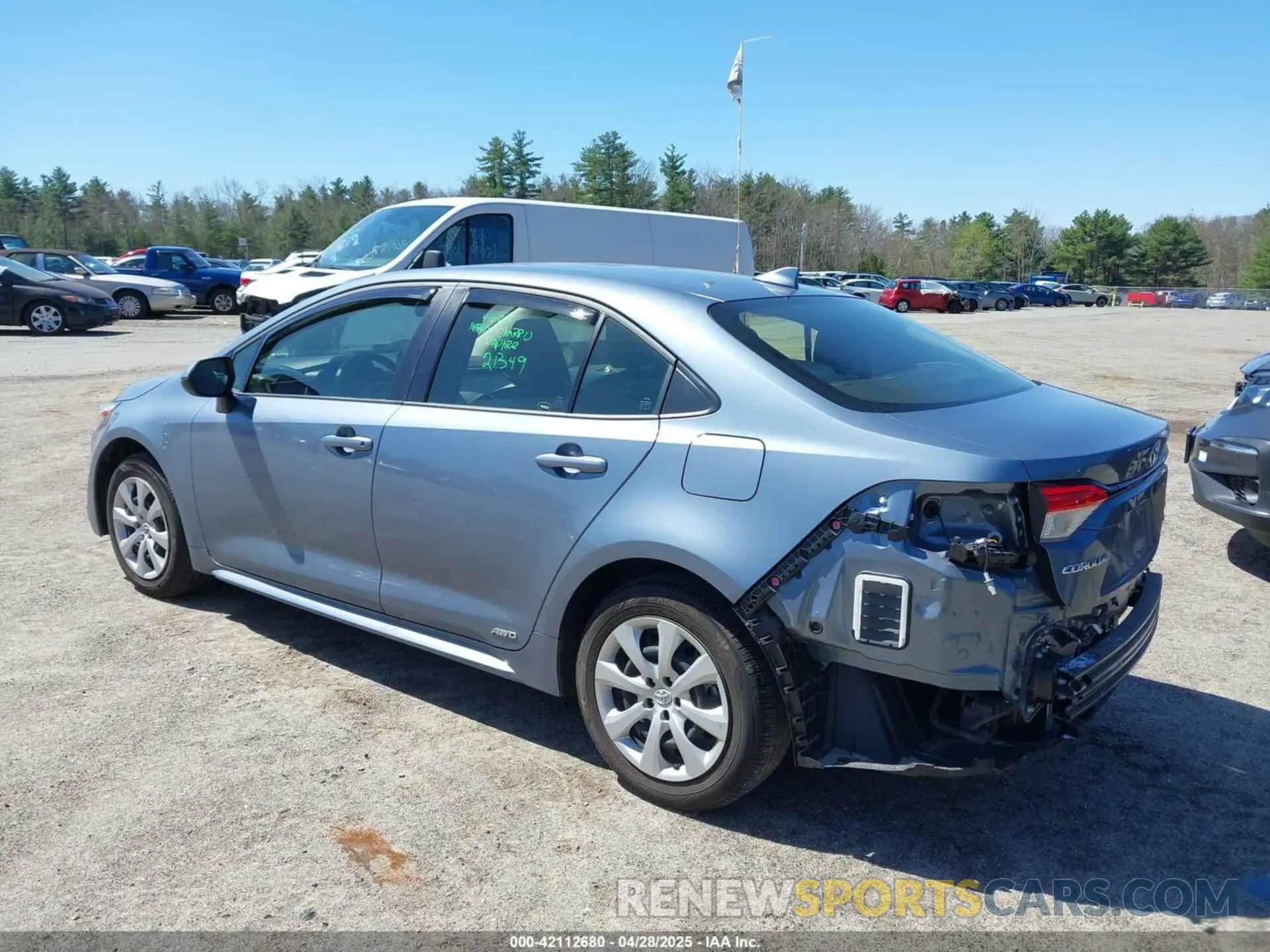 3 Photograph of a damaged car JTDBDMHE2R3014367 TOYOTA COROLLA 2024