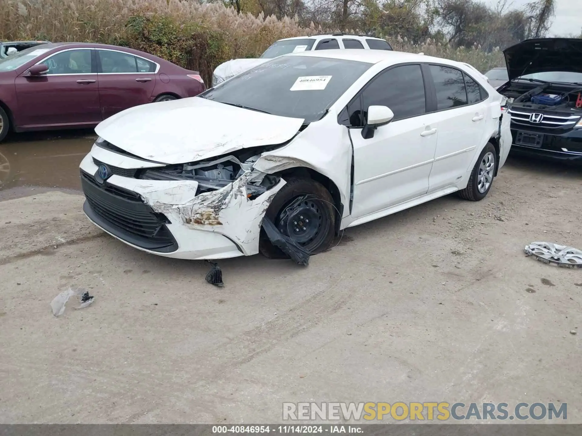 2 Photograph of a damaged car JTDBDMHE2RJ005616 TOYOTA COROLLA 2024