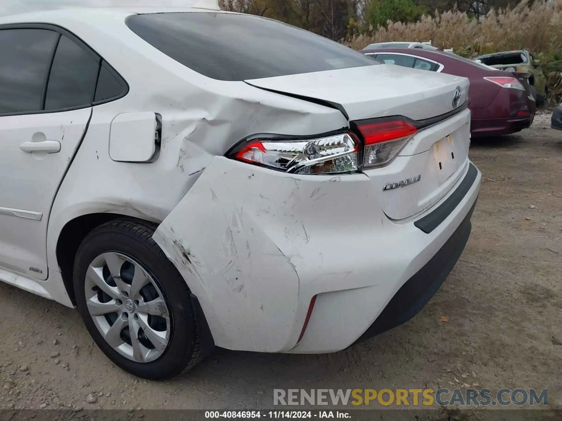 21 Photograph of a damaged car JTDBDMHE2RJ005616 TOYOTA COROLLA 2024