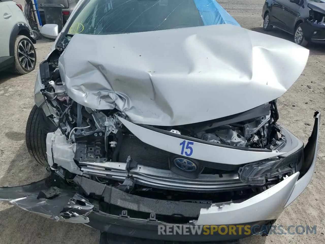11 Photograph of a damaged car JTDBDMHE4R3015200 TOYOTA COROLLA 2024