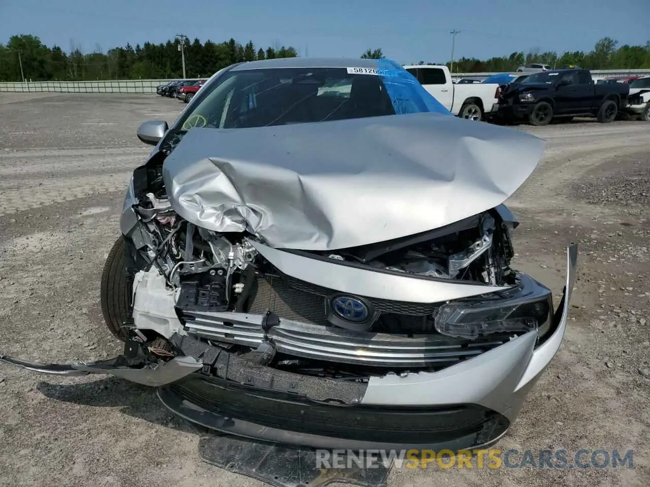 5 Photograph of a damaged car JTDBDMHE4R3015200 TOYOTA COROLLA 2024
