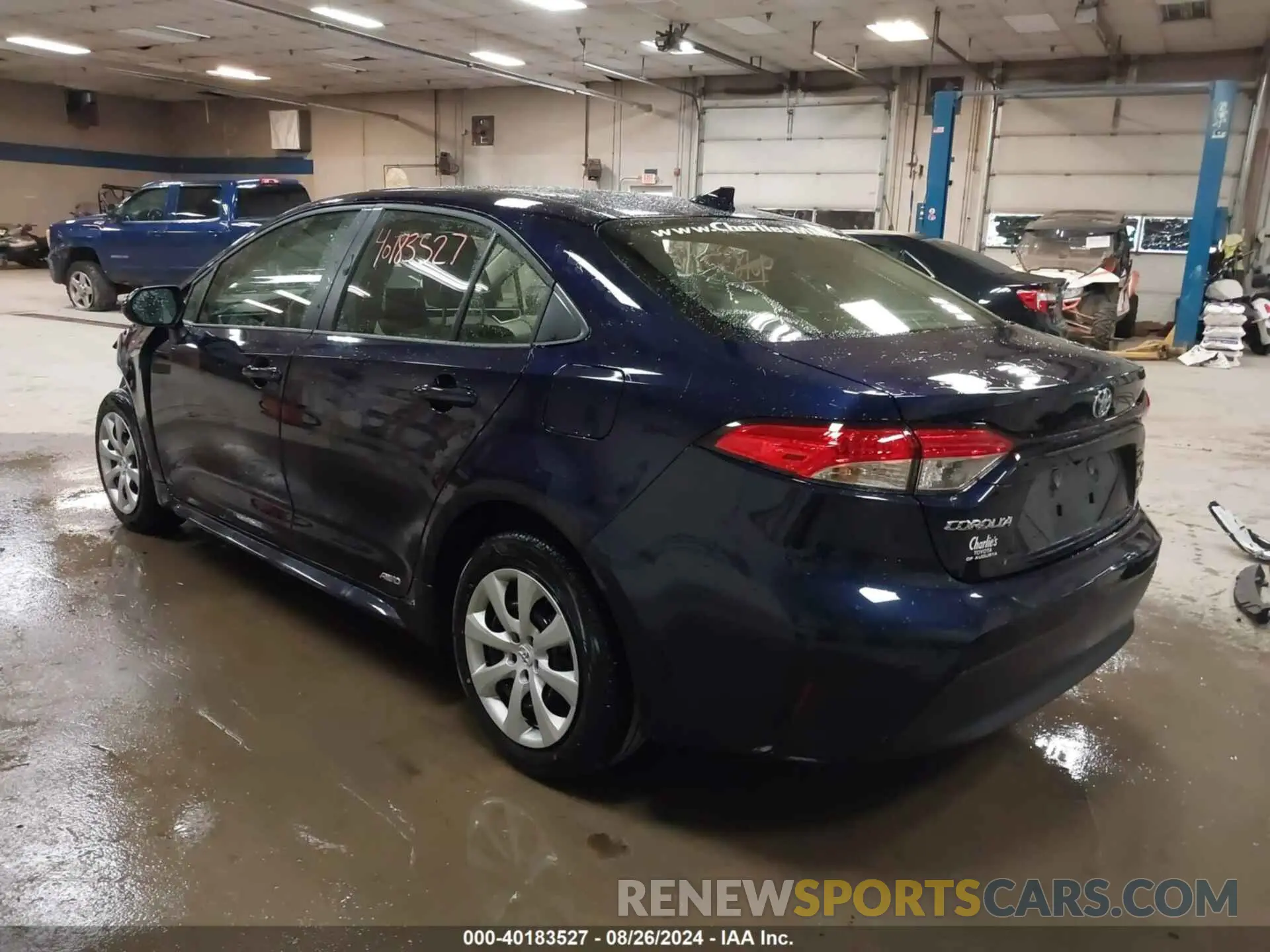3 Photograph of a damaged car JTDBDMHE4RJ007058 TOYOTA COROLLA 2024