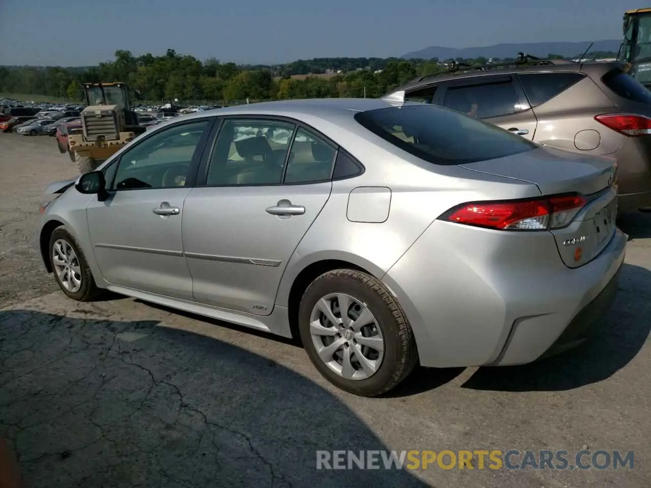 2 Photograph of a damaged car JTDBDMHE5R3011298 TOYOTA COROLLA 2024
