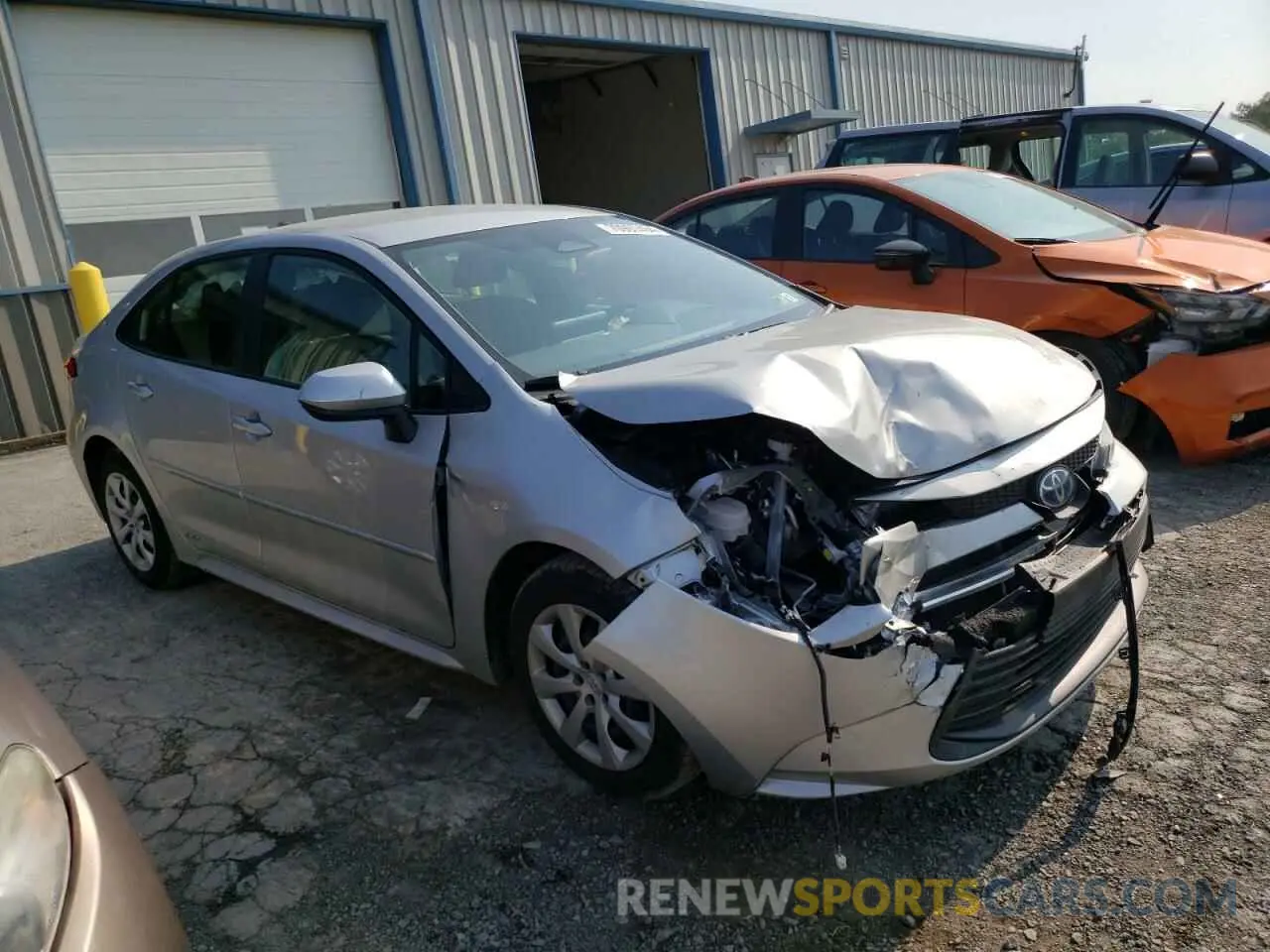 4 Photograph of a damaged car JTDBDMHE5R3011298 TOYOTA COROLLA 2024