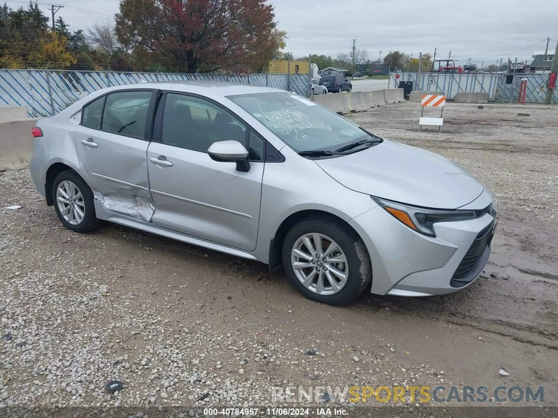 1 Фотография поврежденного автомобиля JTDBDMHE5R3011446 TOYOTA COROLLA 2024