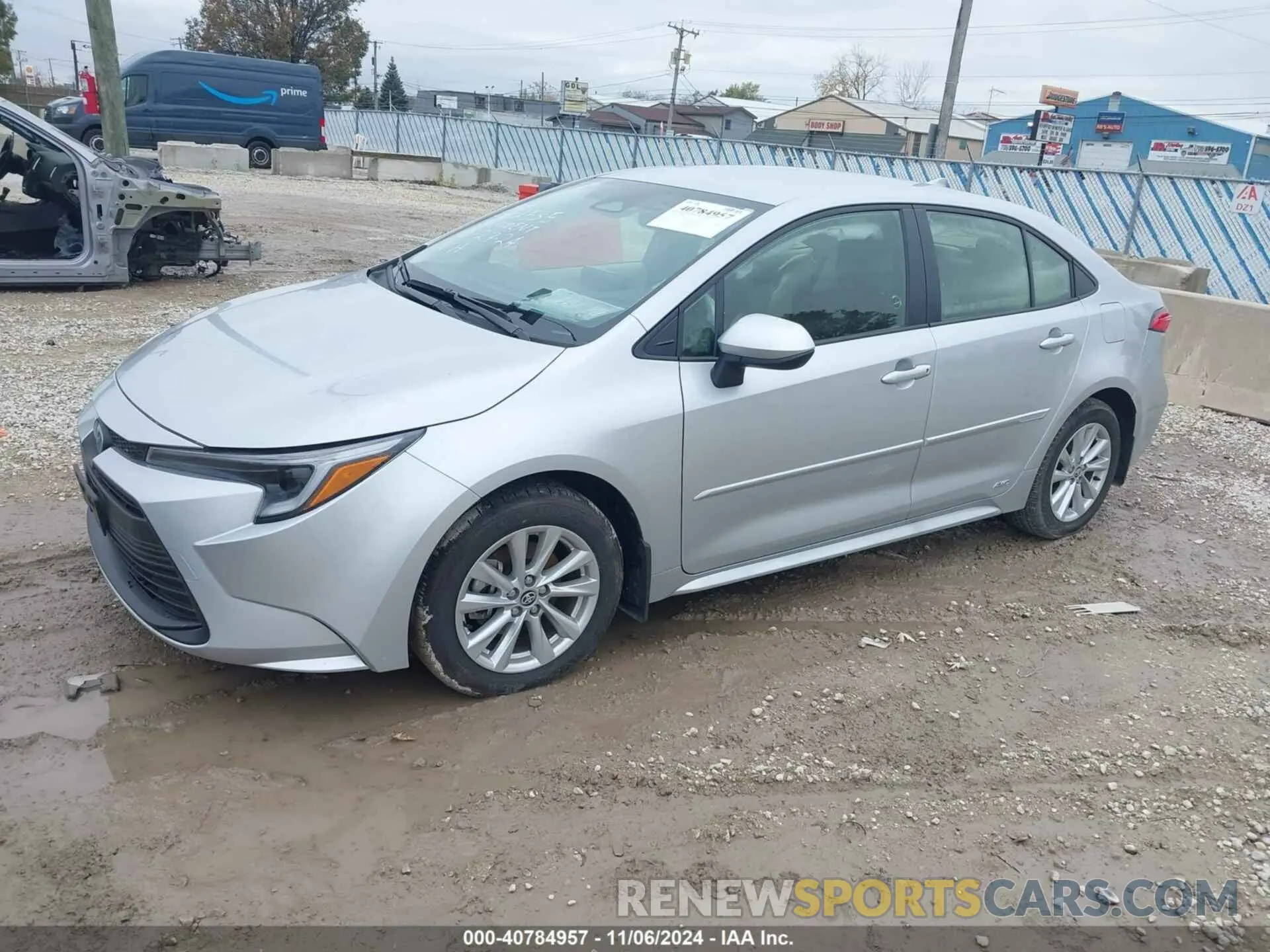 2 Фотография поврежденного автомобиля JTDBDMHE5R3011446 TOYOTA COROLLA 2024