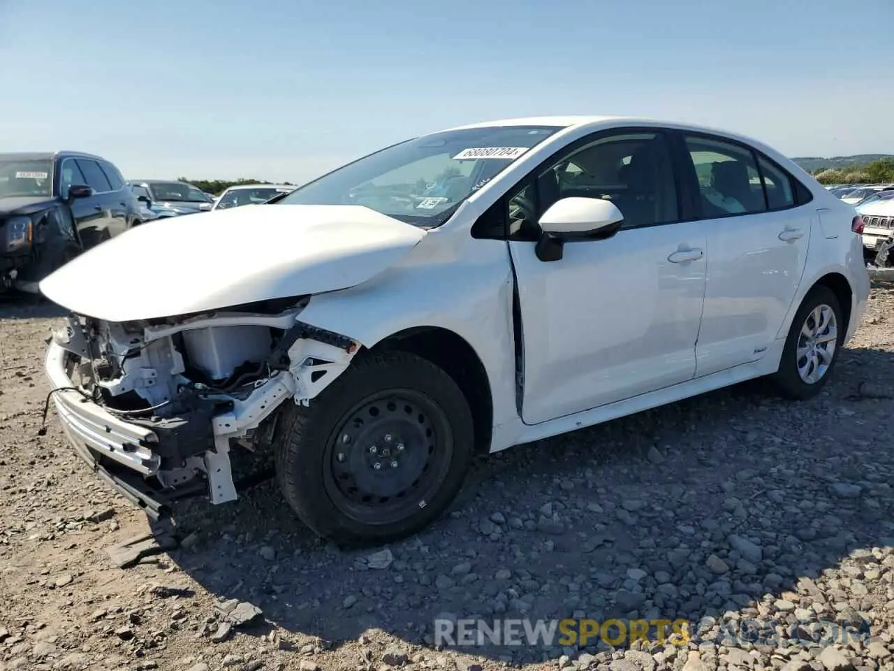 1 Фотография поврежденного автомобиля JTDBDMHE7R3010170 TOYOTA COROLLA 2024